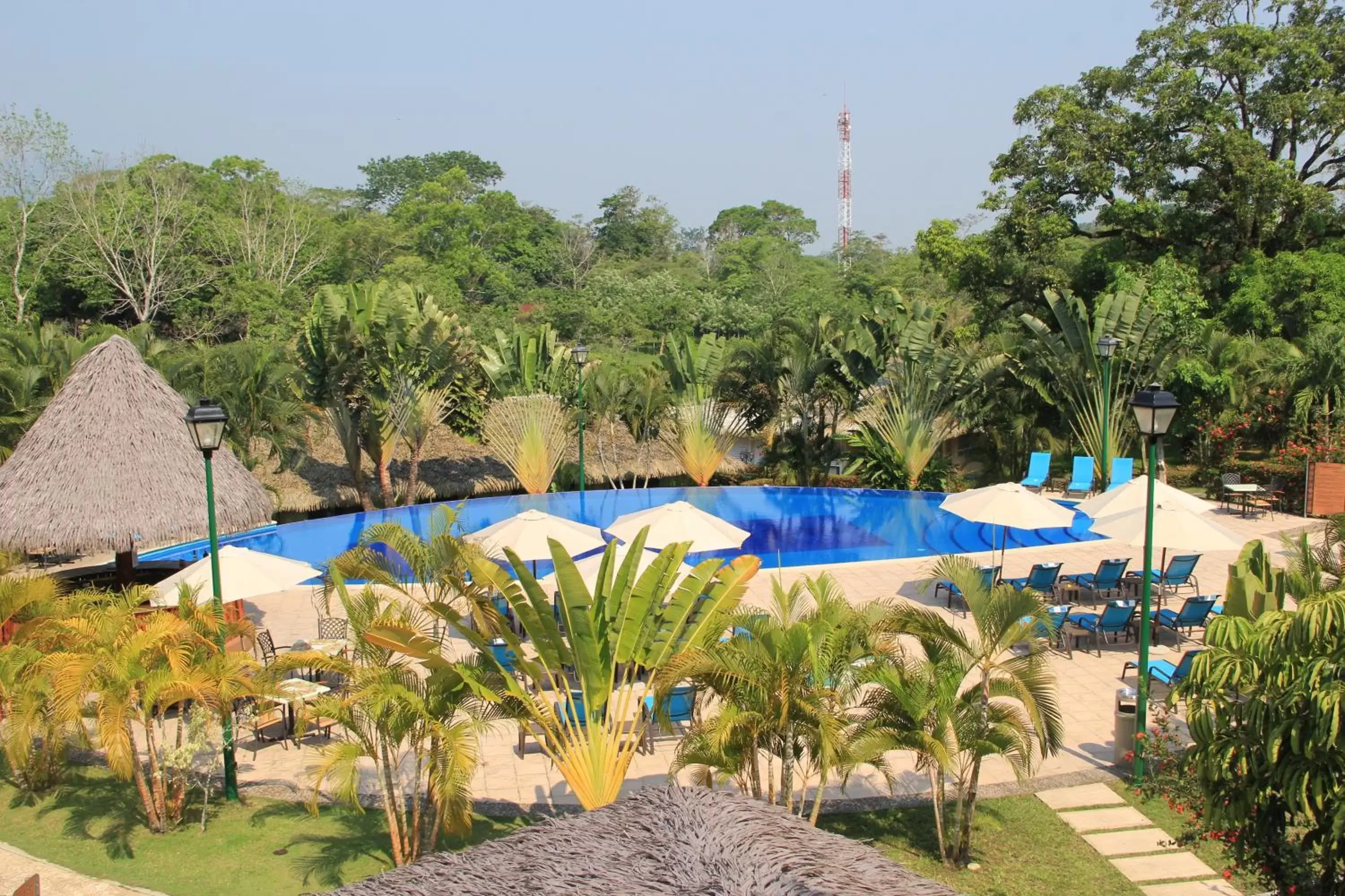 Swimming Pool in Hotel Villa Mercedes Palenque