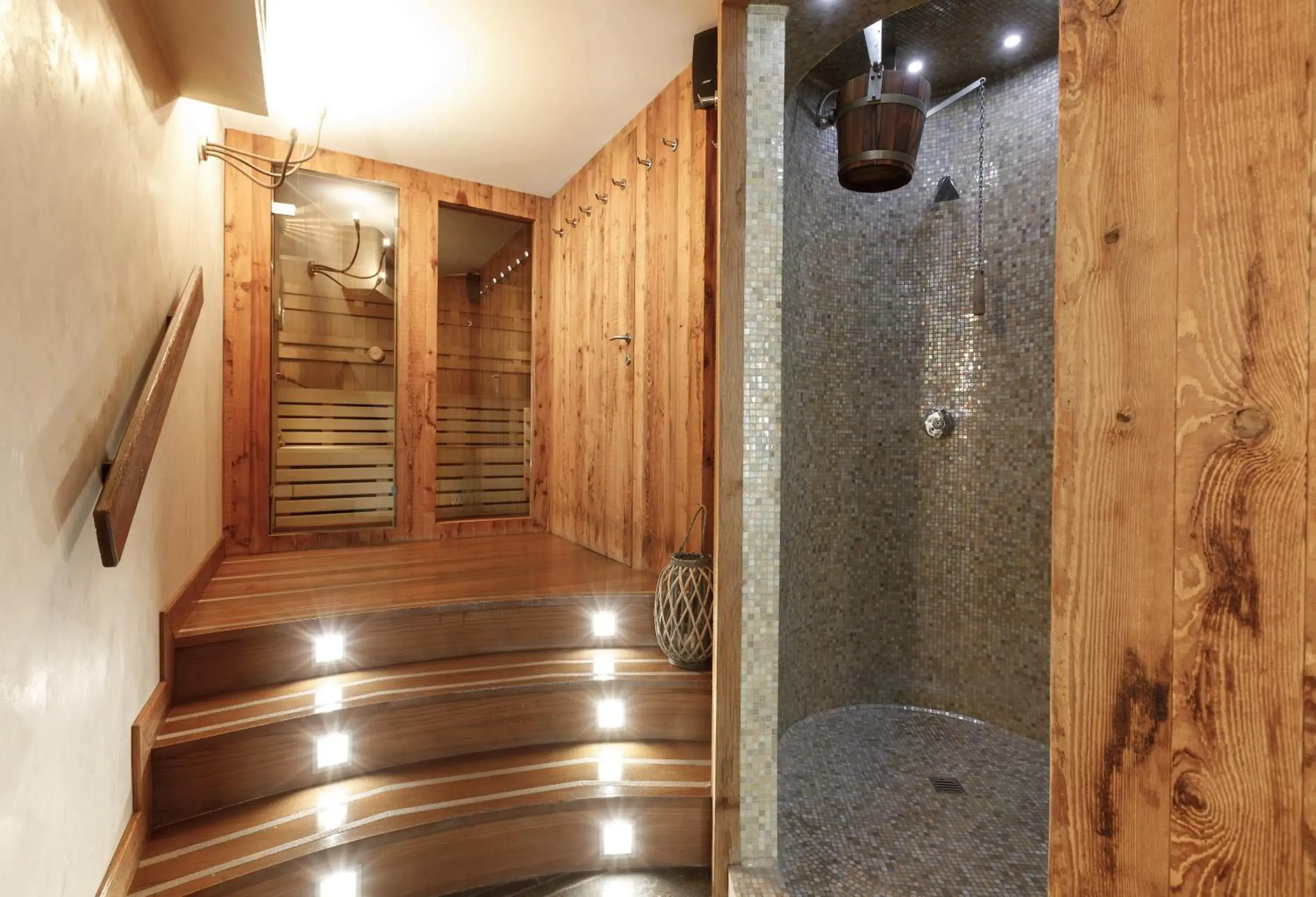 Sauna in Sottovento Luxury Hospitality