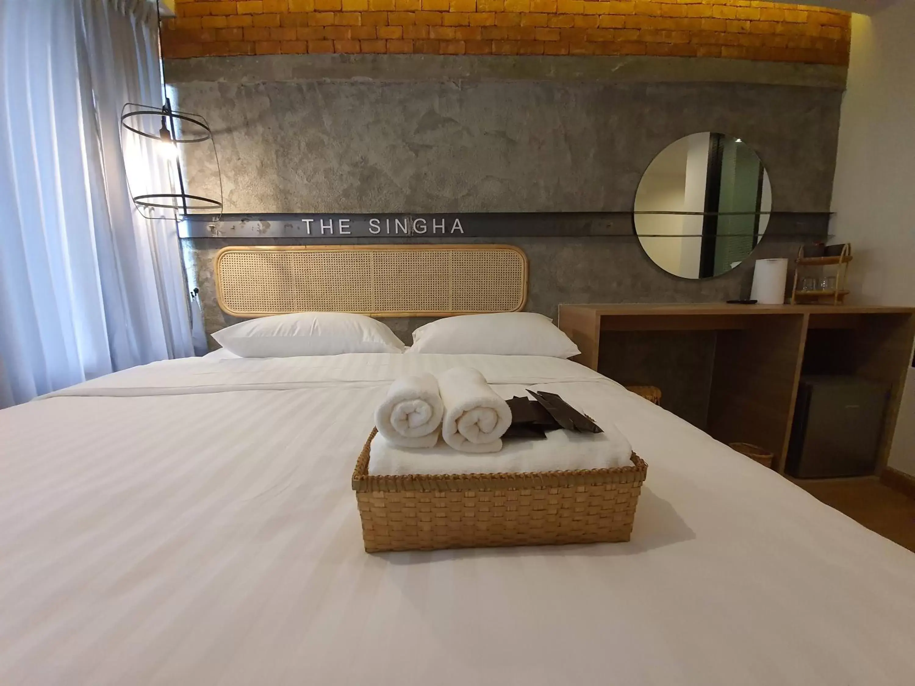 Bedroom, Bed in The Singha Hotel - Korat