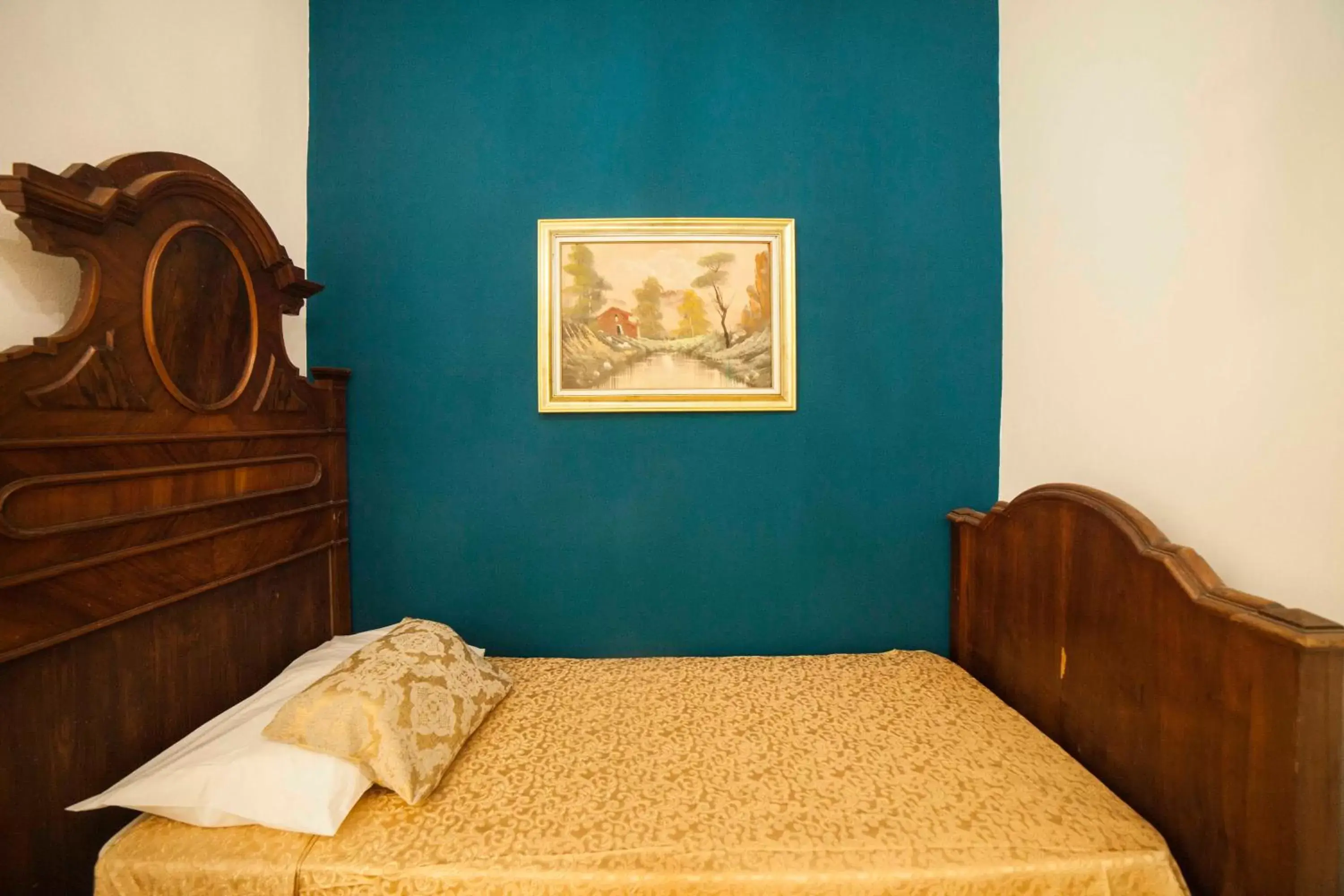 Bed in Il Fonticolo Room & Breakfast