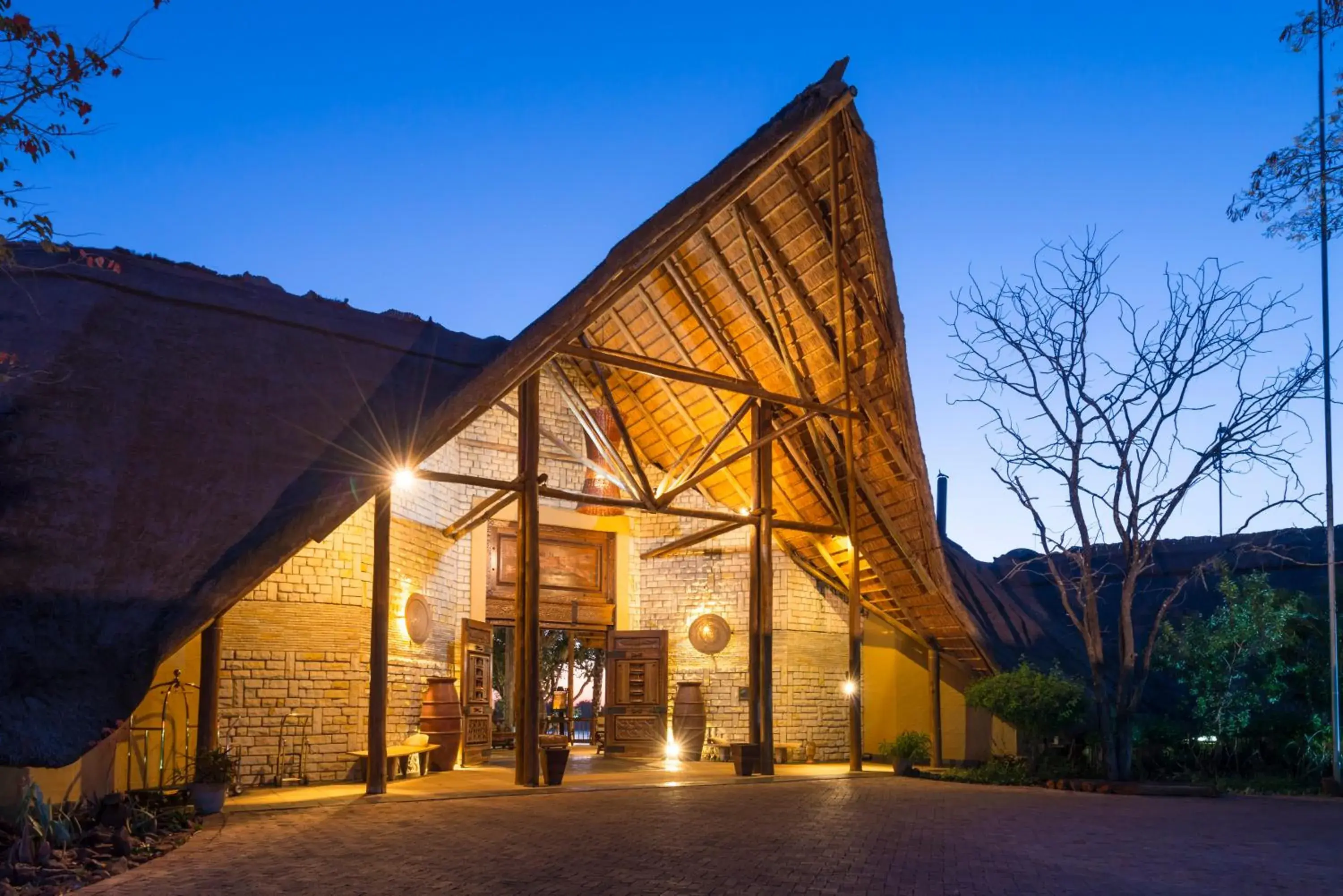 Property Building in Aha The David Livingstone Safari Lodge & Spa