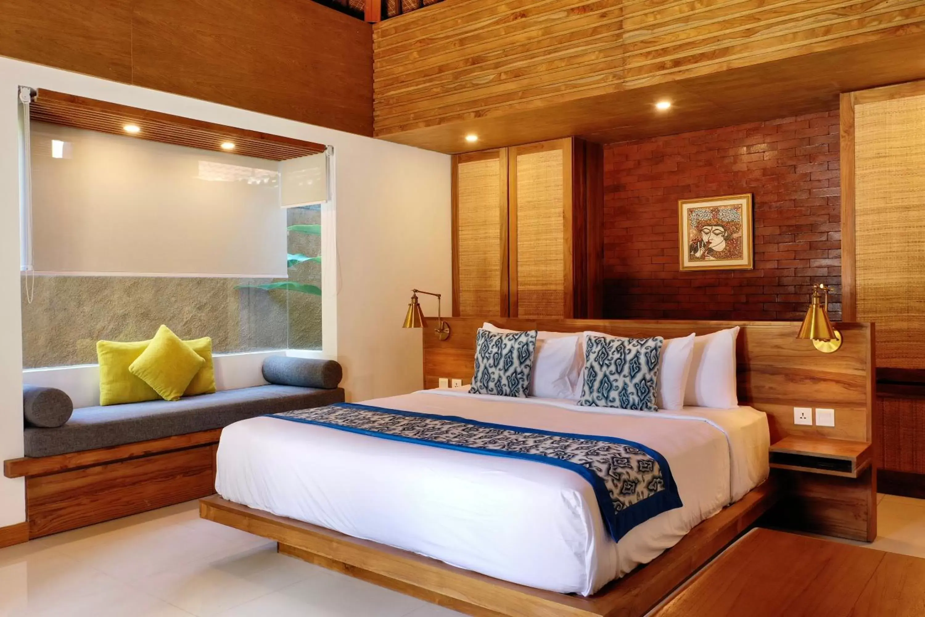 Bedroom, Bed in Sagara Villas and Suites Sanur