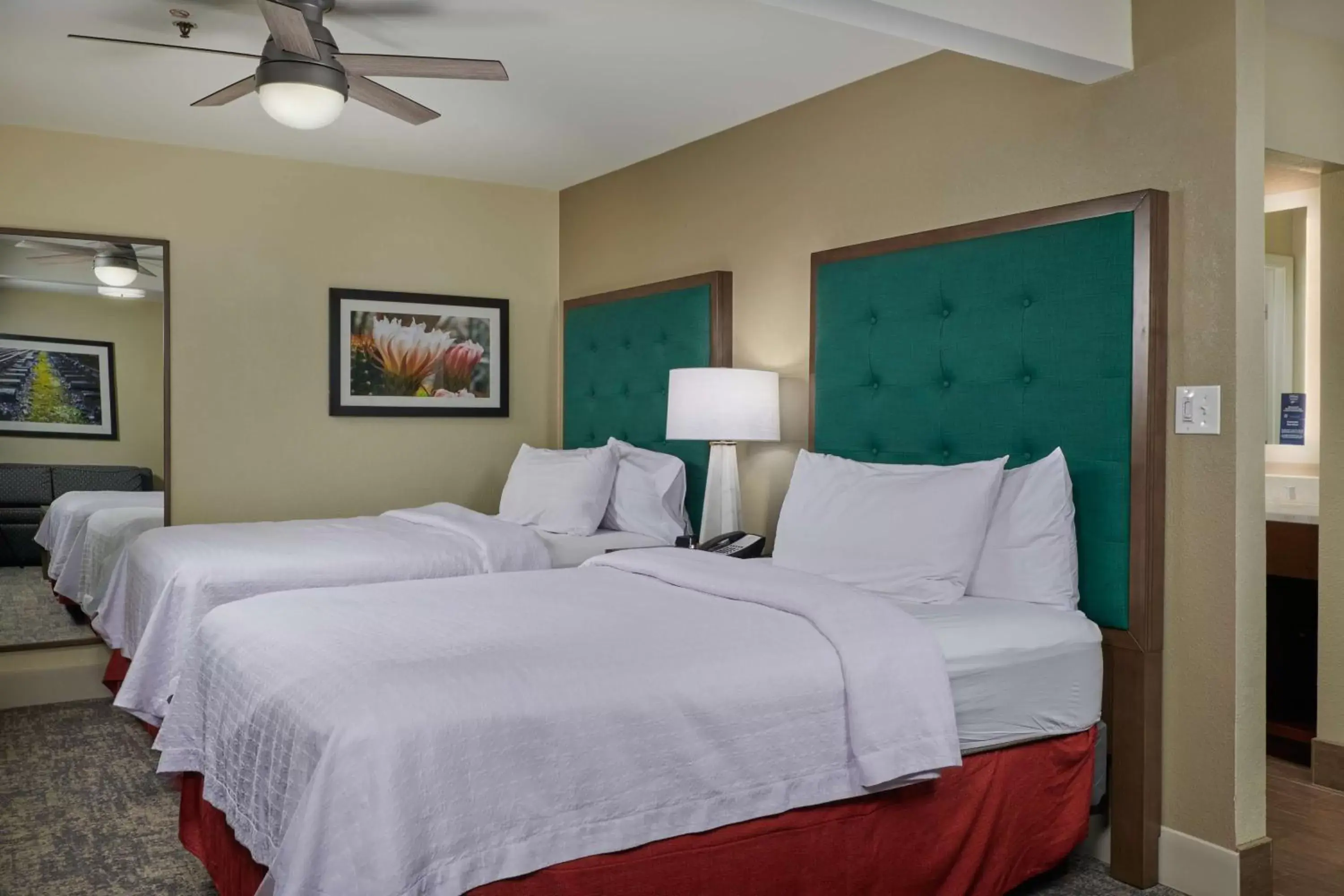 Bed in Homewood Suites by Hilton Sarasota Bed in Homewood Suites by Hilton Sarasota