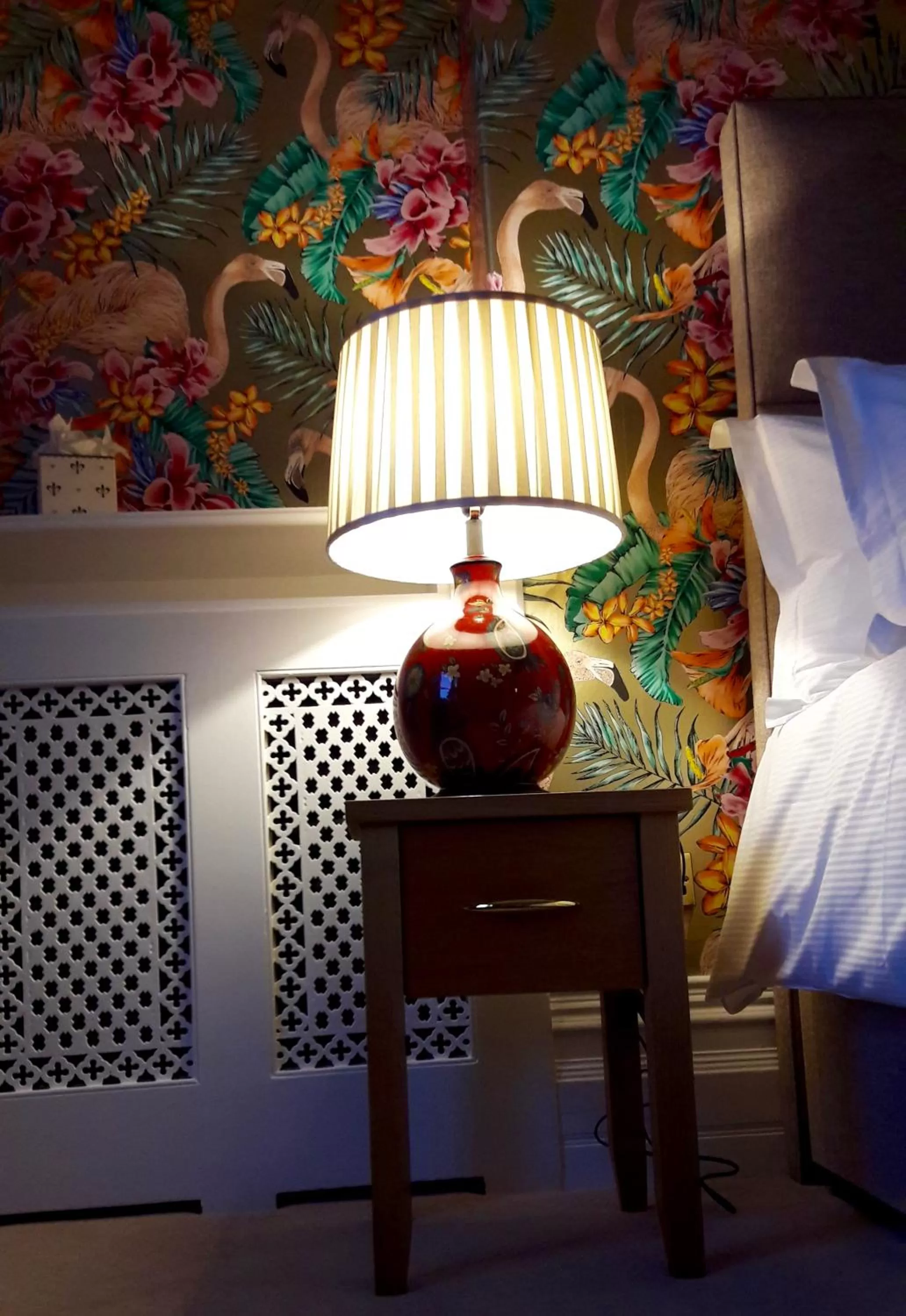 Decorative detail, Bed in Grange Boutique Hotel