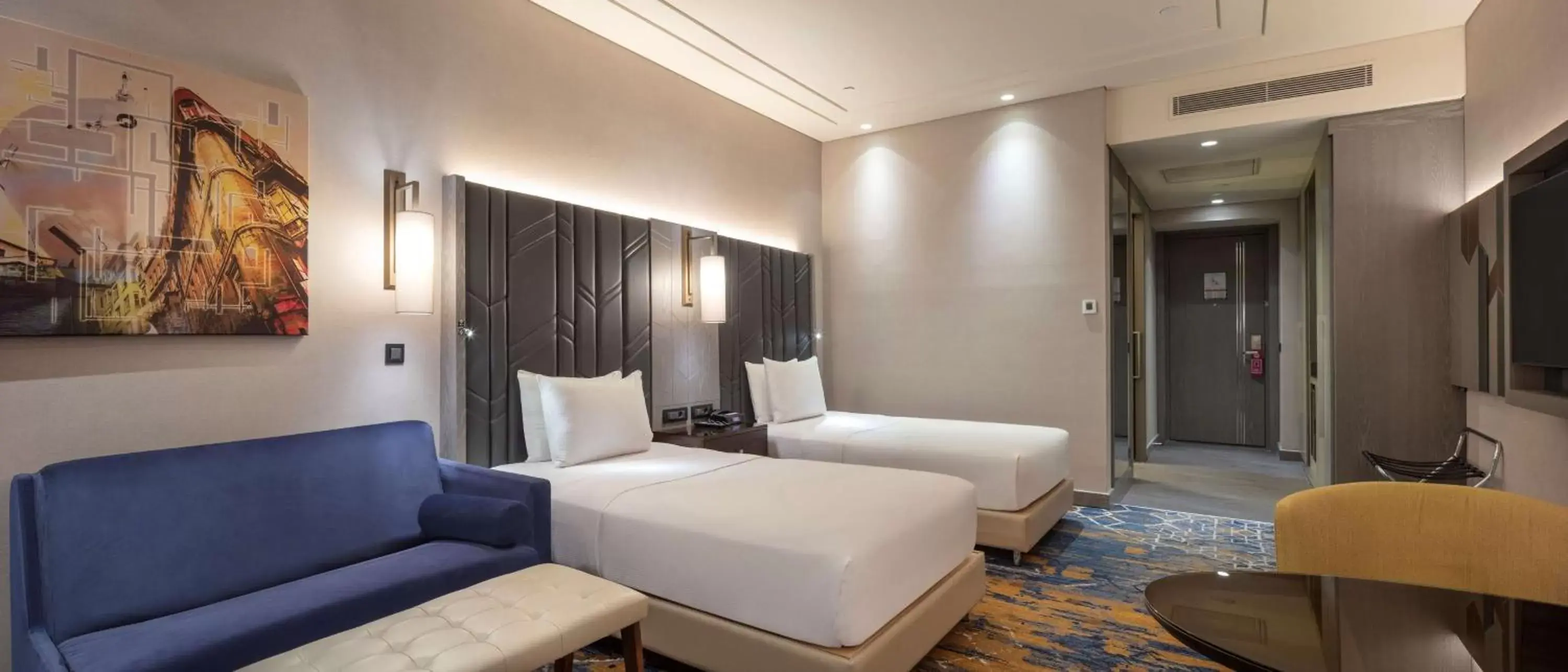 Bed, Seating Area in Hilton Istanbul Bakirkoy