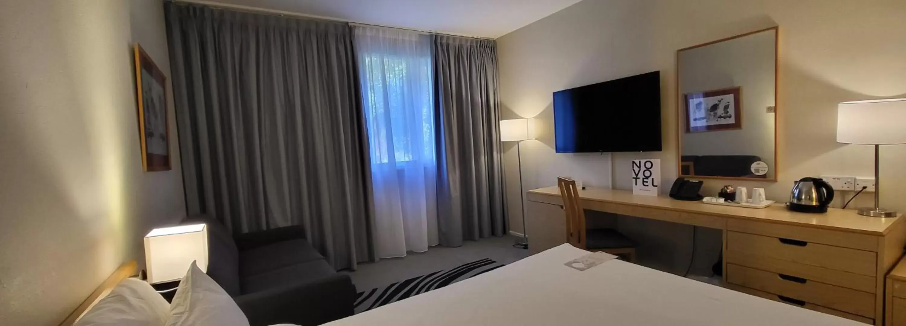 Photo of the whole room, Bed in Novotel Manchester West