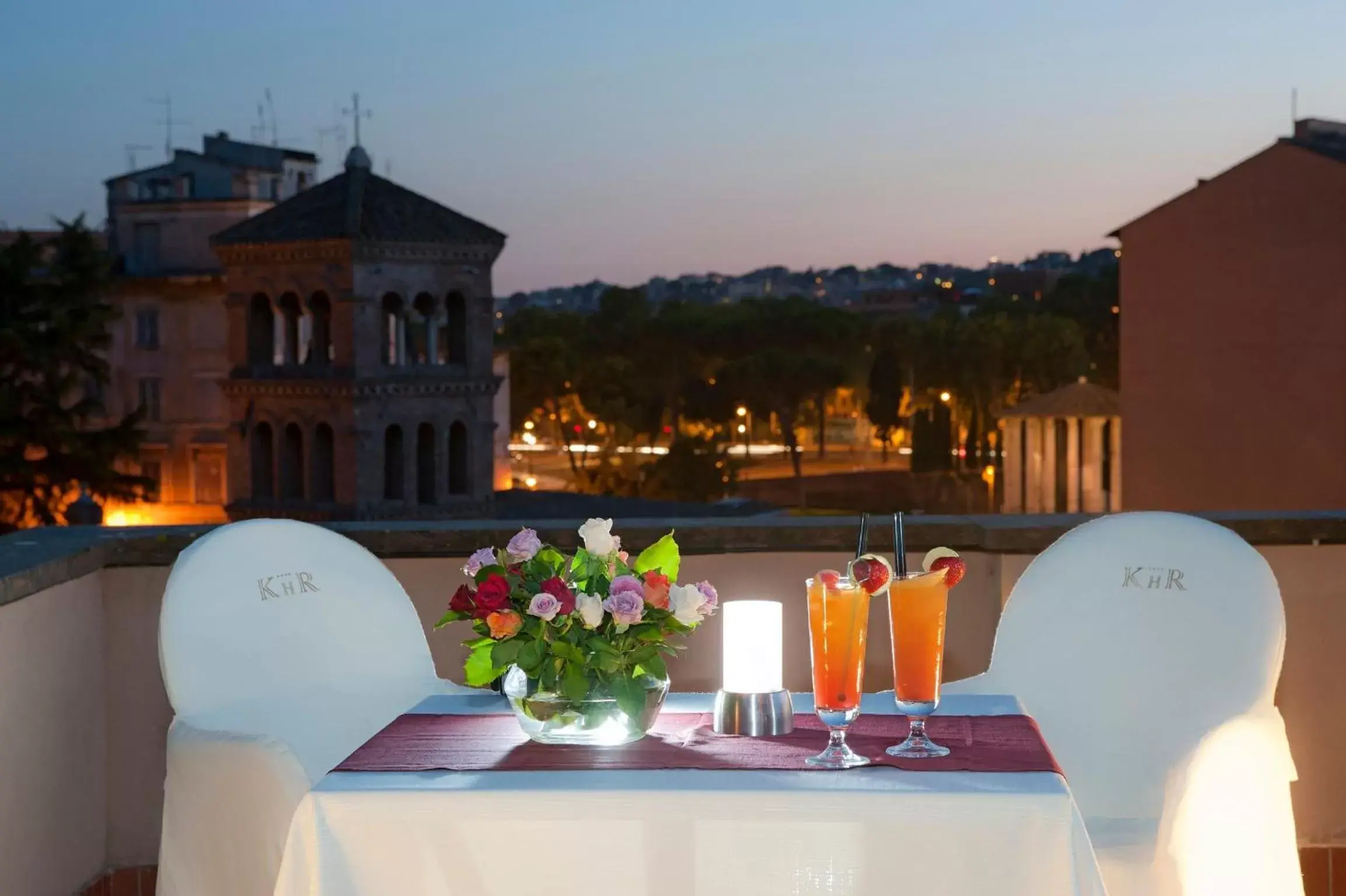 Restaurant/places to eat in Kolbe Hotel Rome