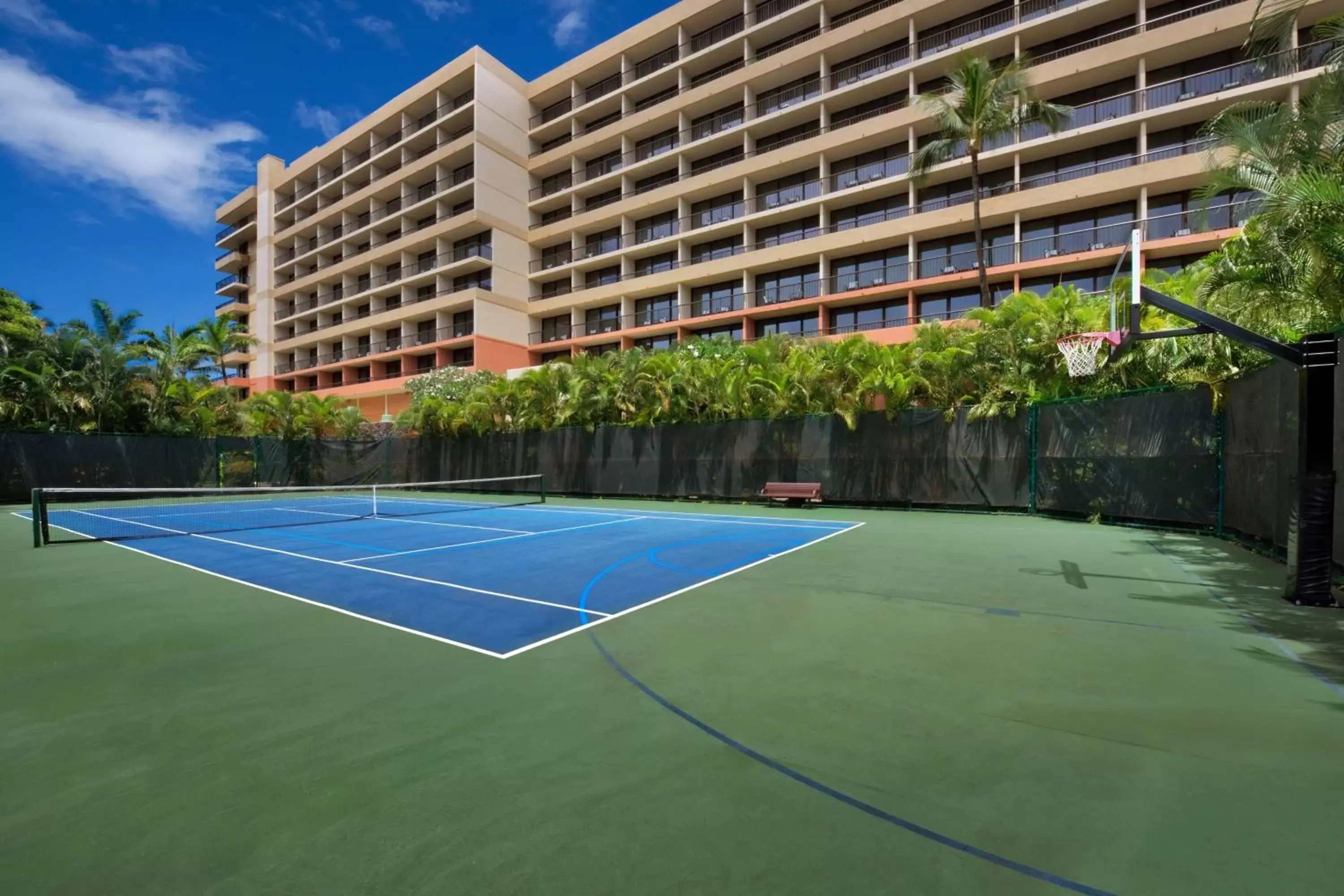 Tennis court, Tennis/Squash in Marriott's Maui Ocean Club - Molokai, Maui & Lanai Towers