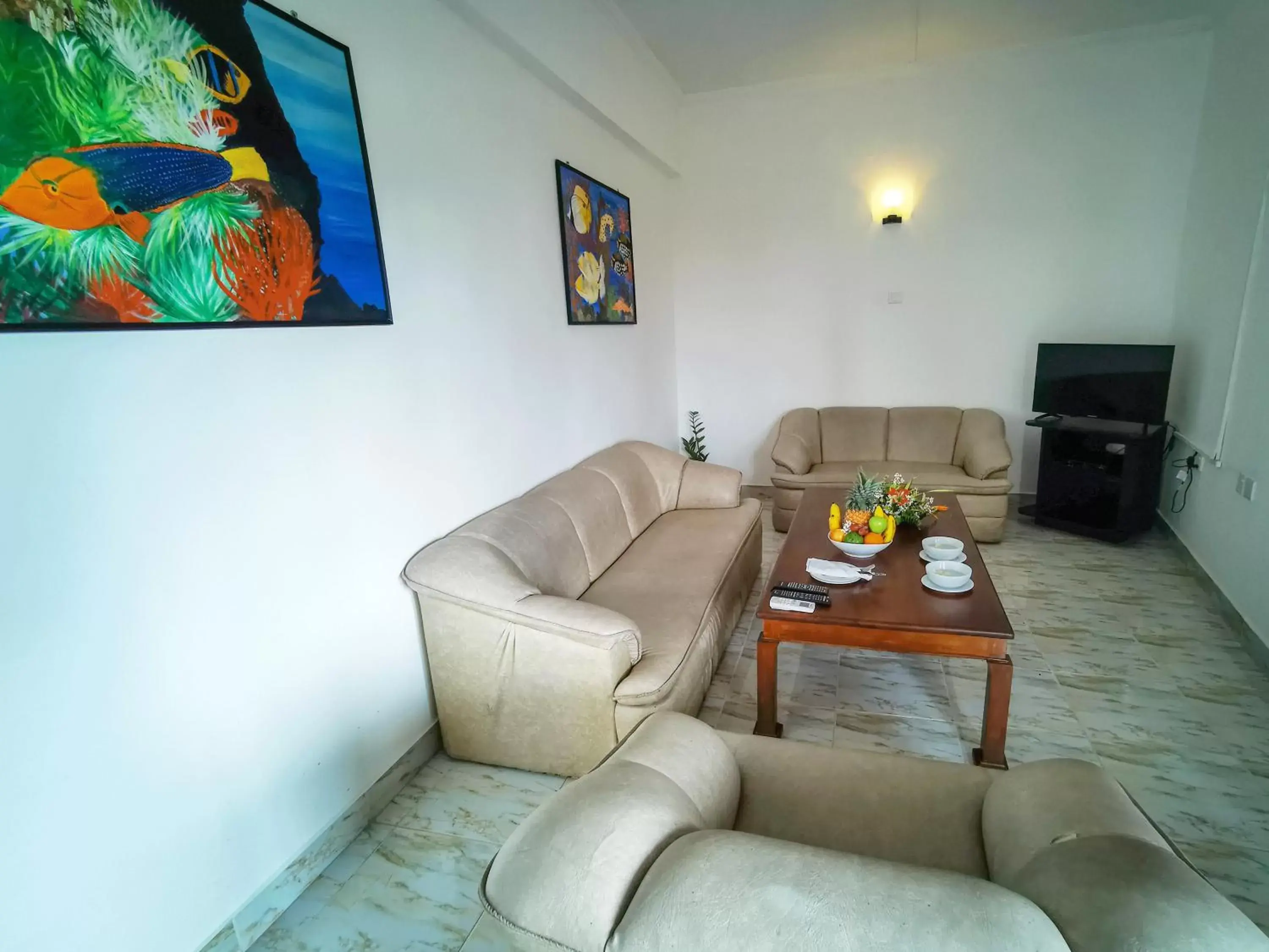 Living room, Seating Area in Camelot Beach Hotel