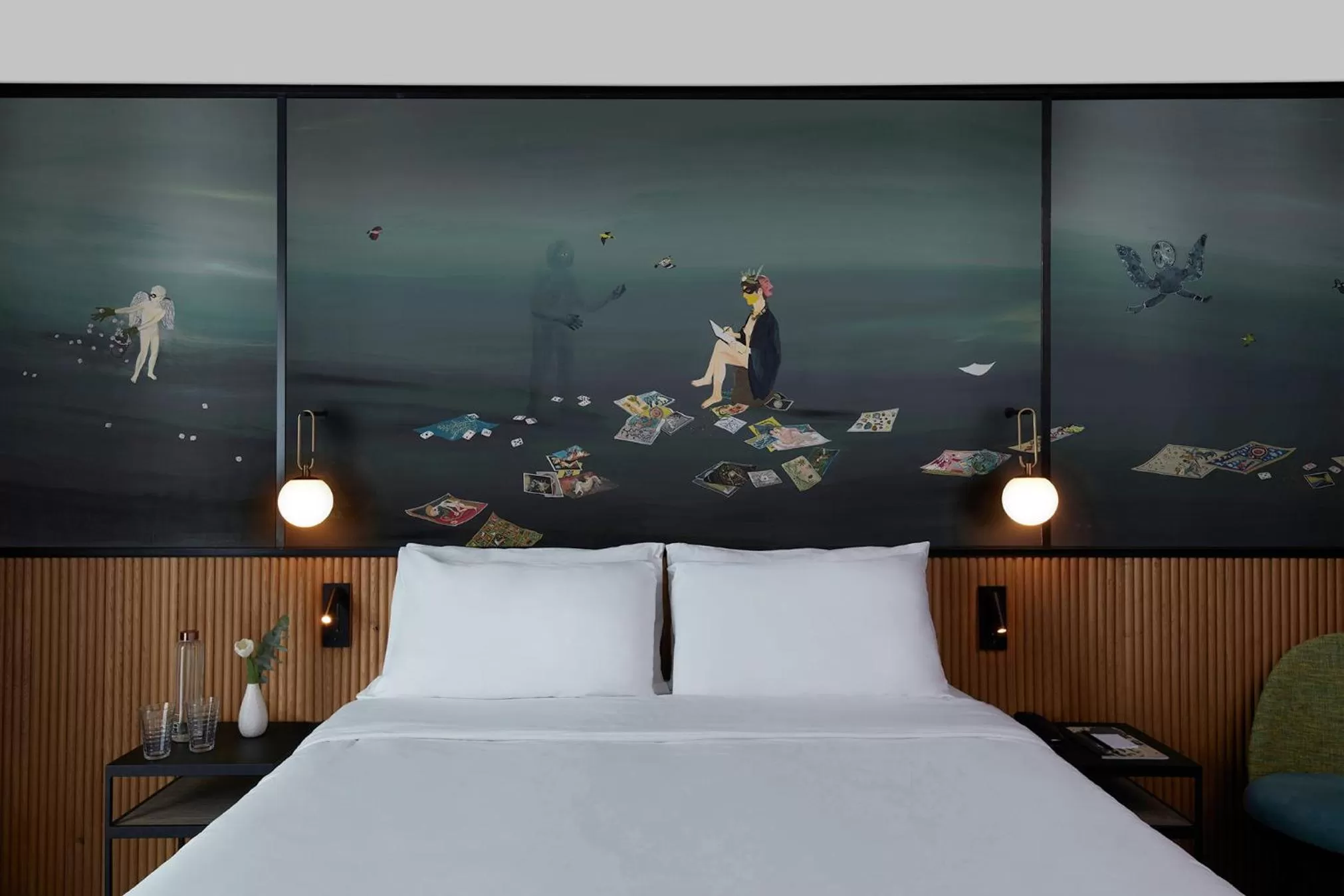 Bed in Drawing House