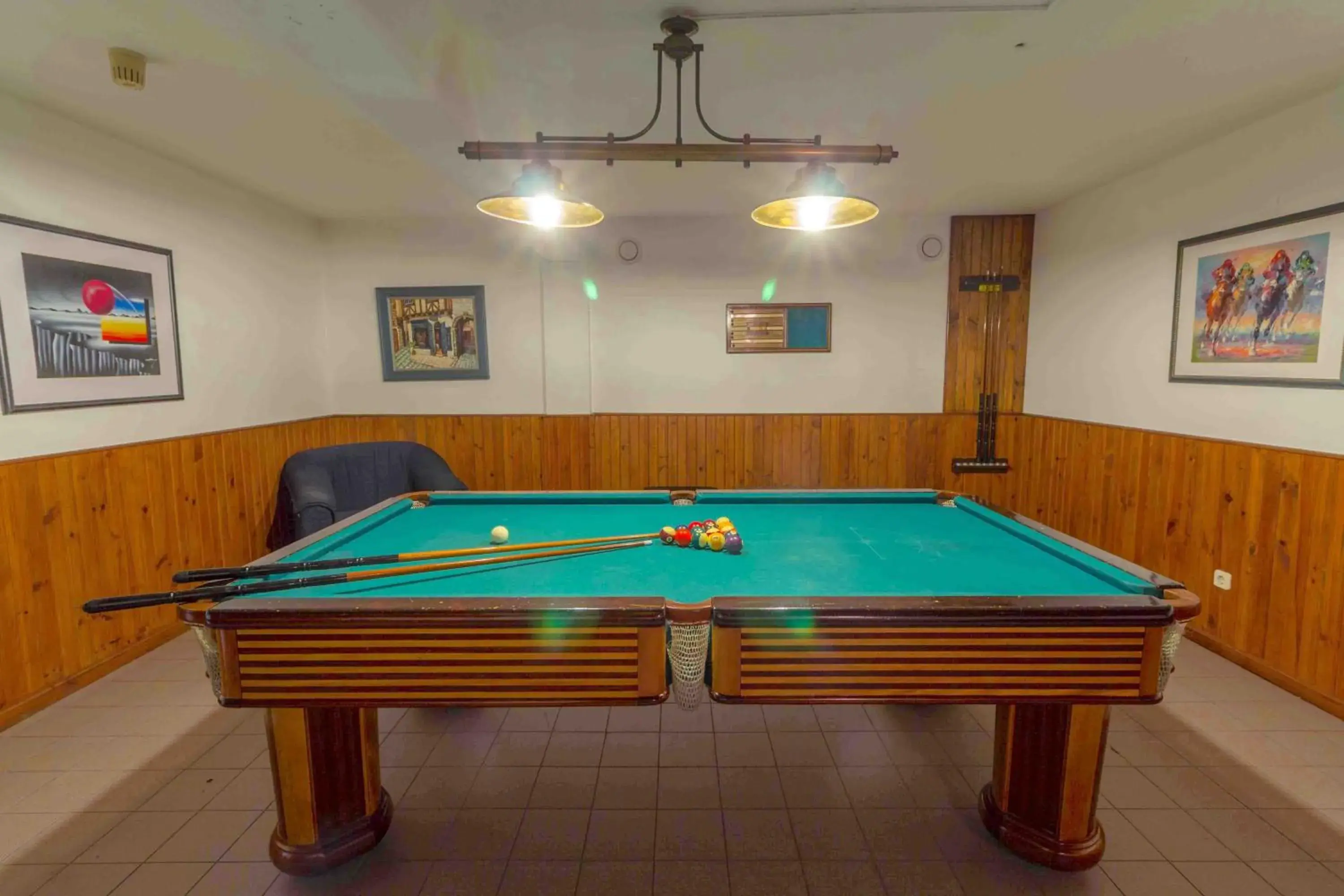 Billiard, Billiards in Hotel Eurosol Seia Camelo