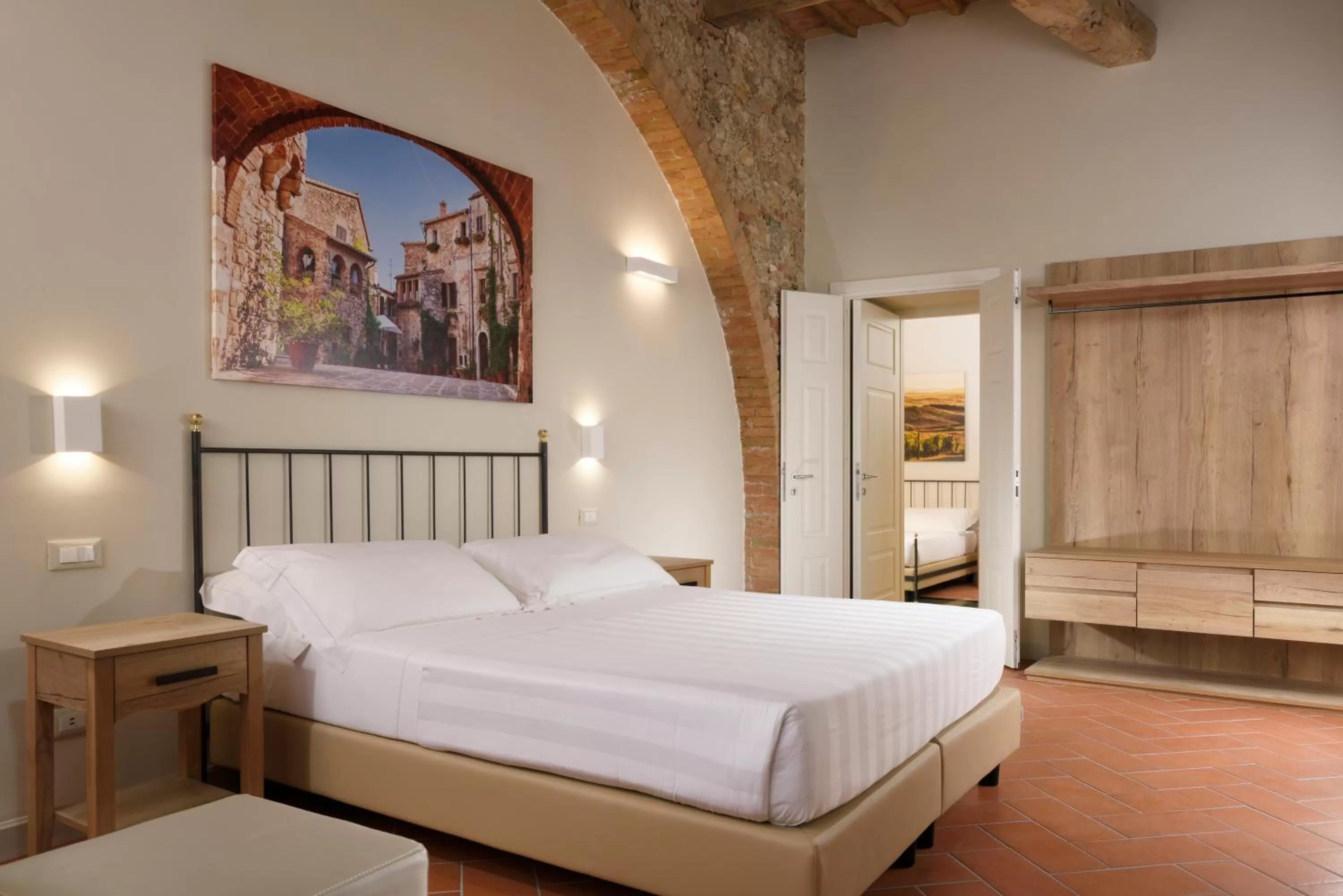 Bedroom, Bed in Villa Sabolini