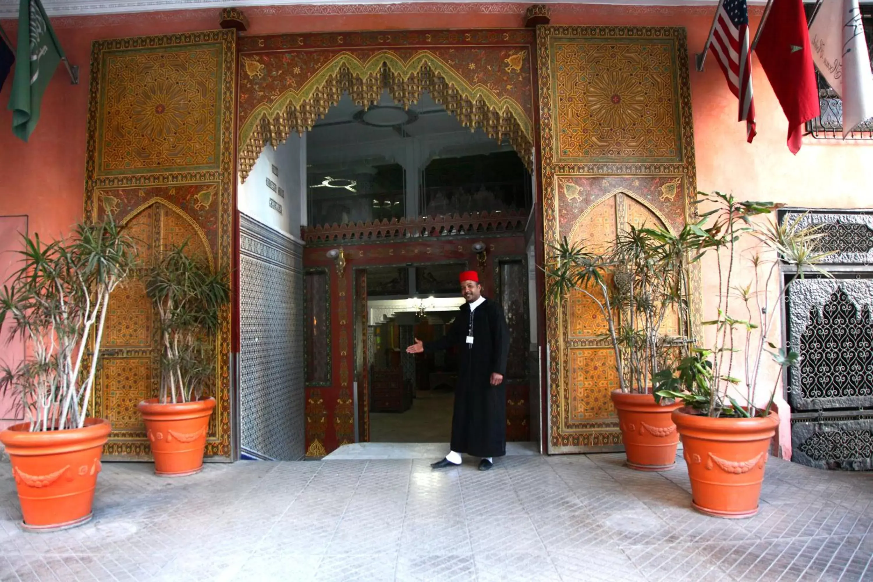 Facade/entrance in Hotel Moroccan House