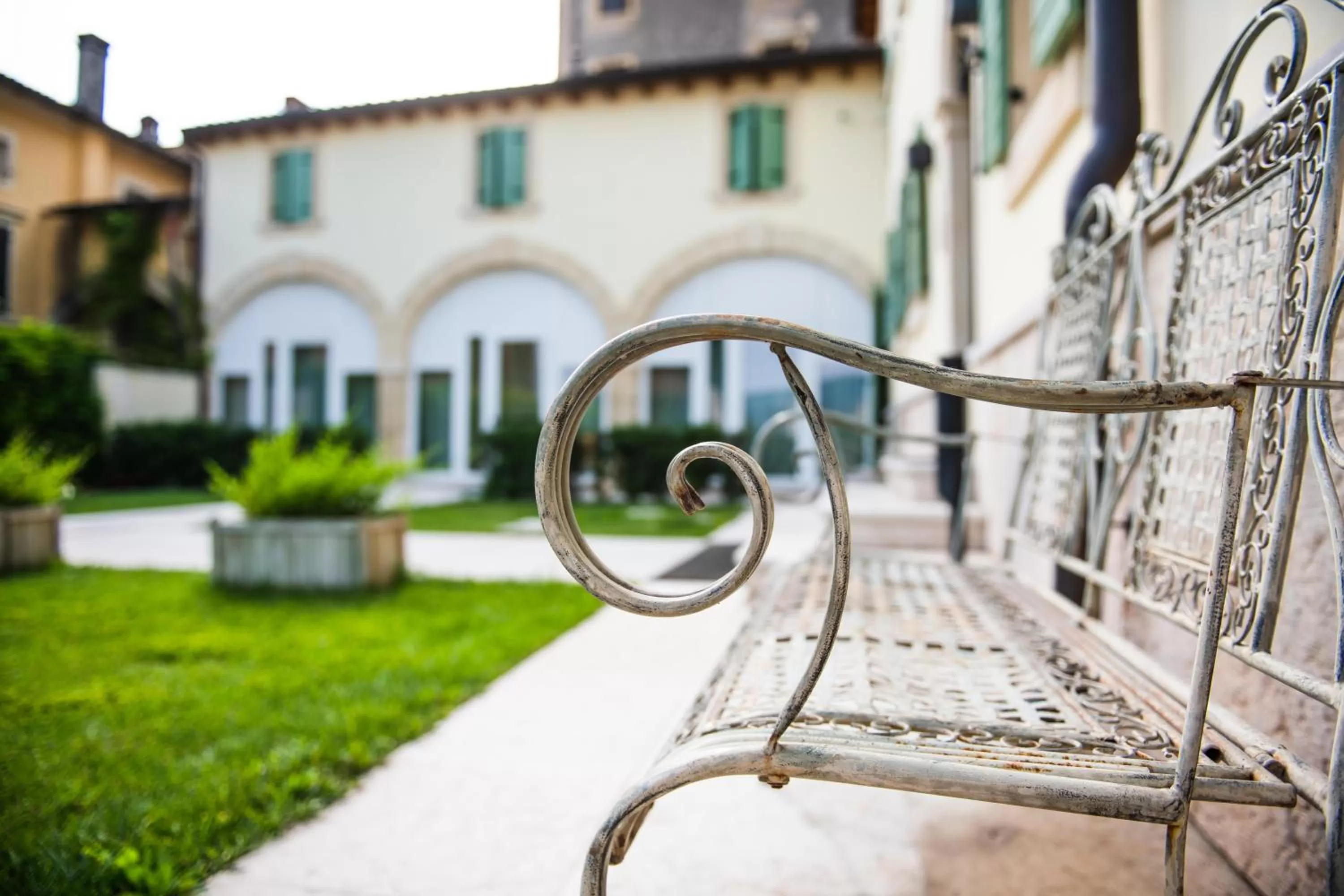 Property building in Hotel Villa Moron