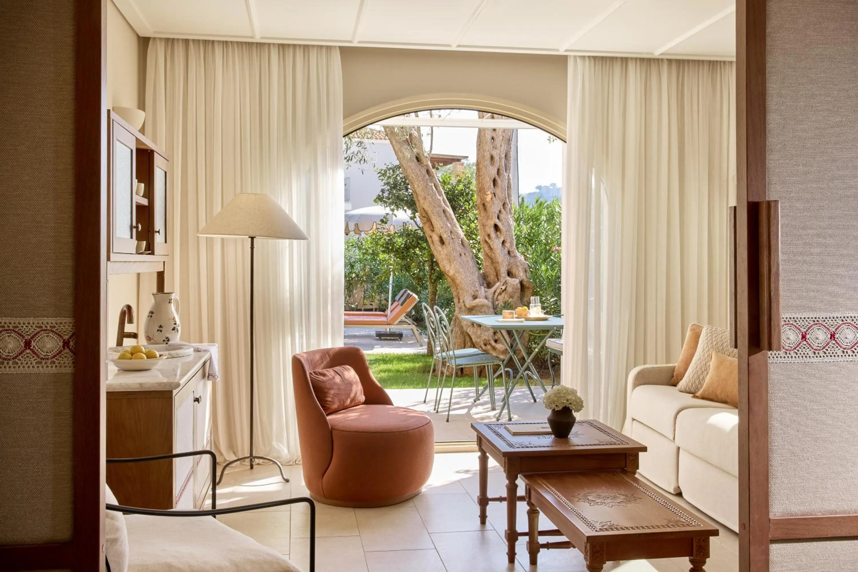 Living room in Parga Beach Resort