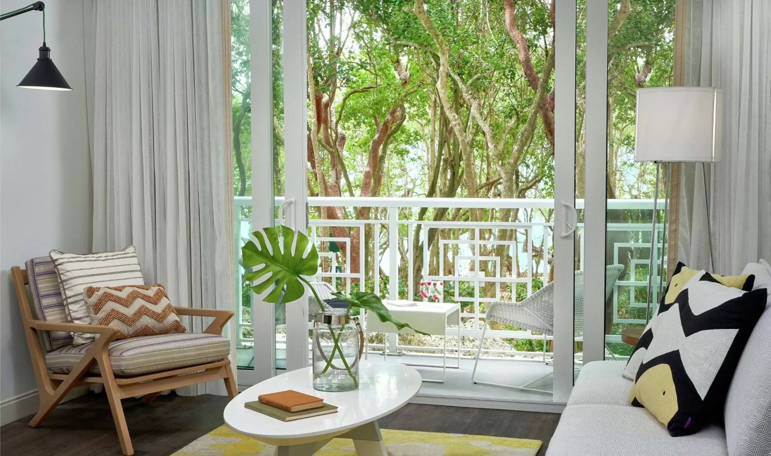 Living room, Seating Area in Baker's Cay Resort Key Largo, Curio Collection By Hilton