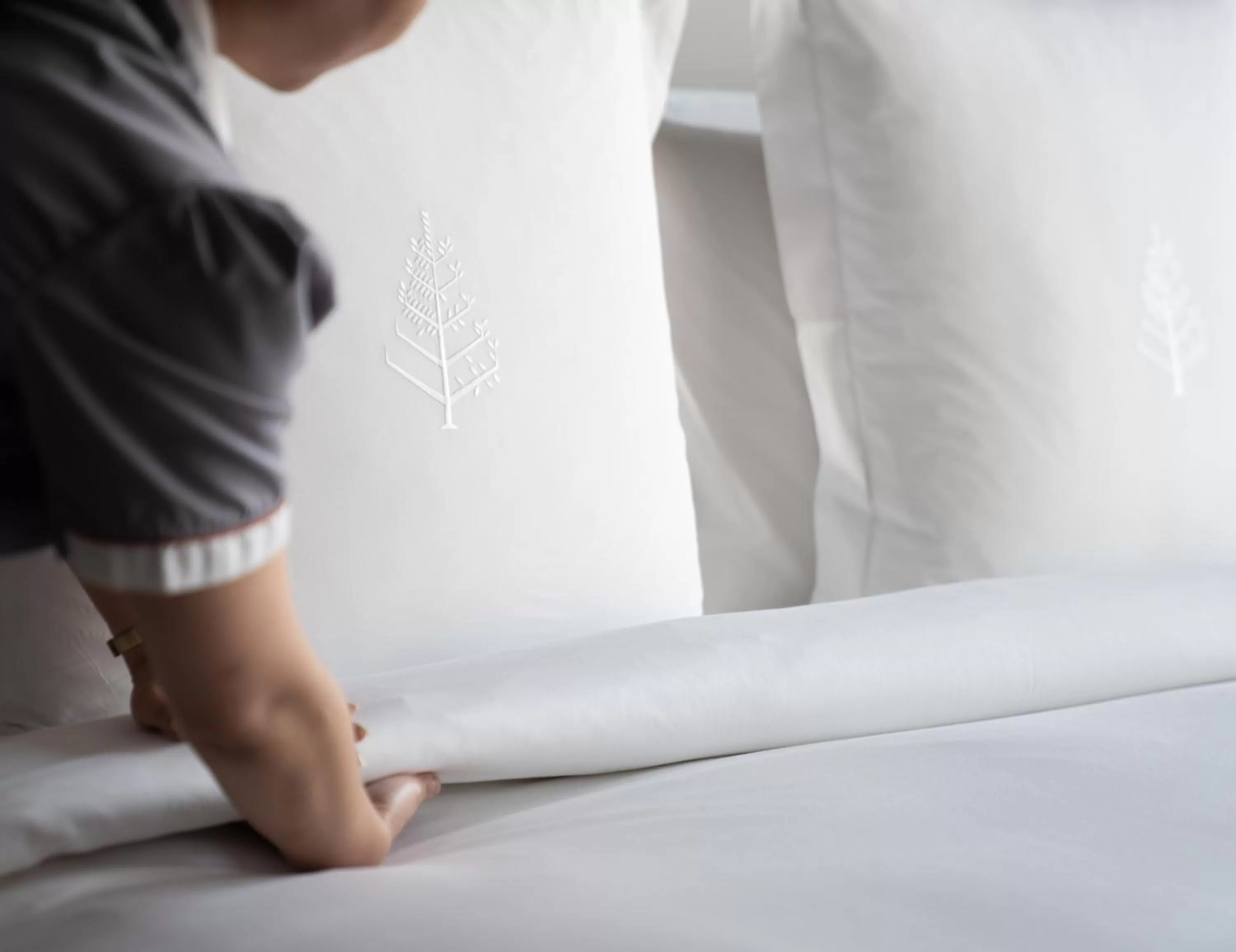 Bed in Four Seasons Hotel Kuwait at Burj Alshaya