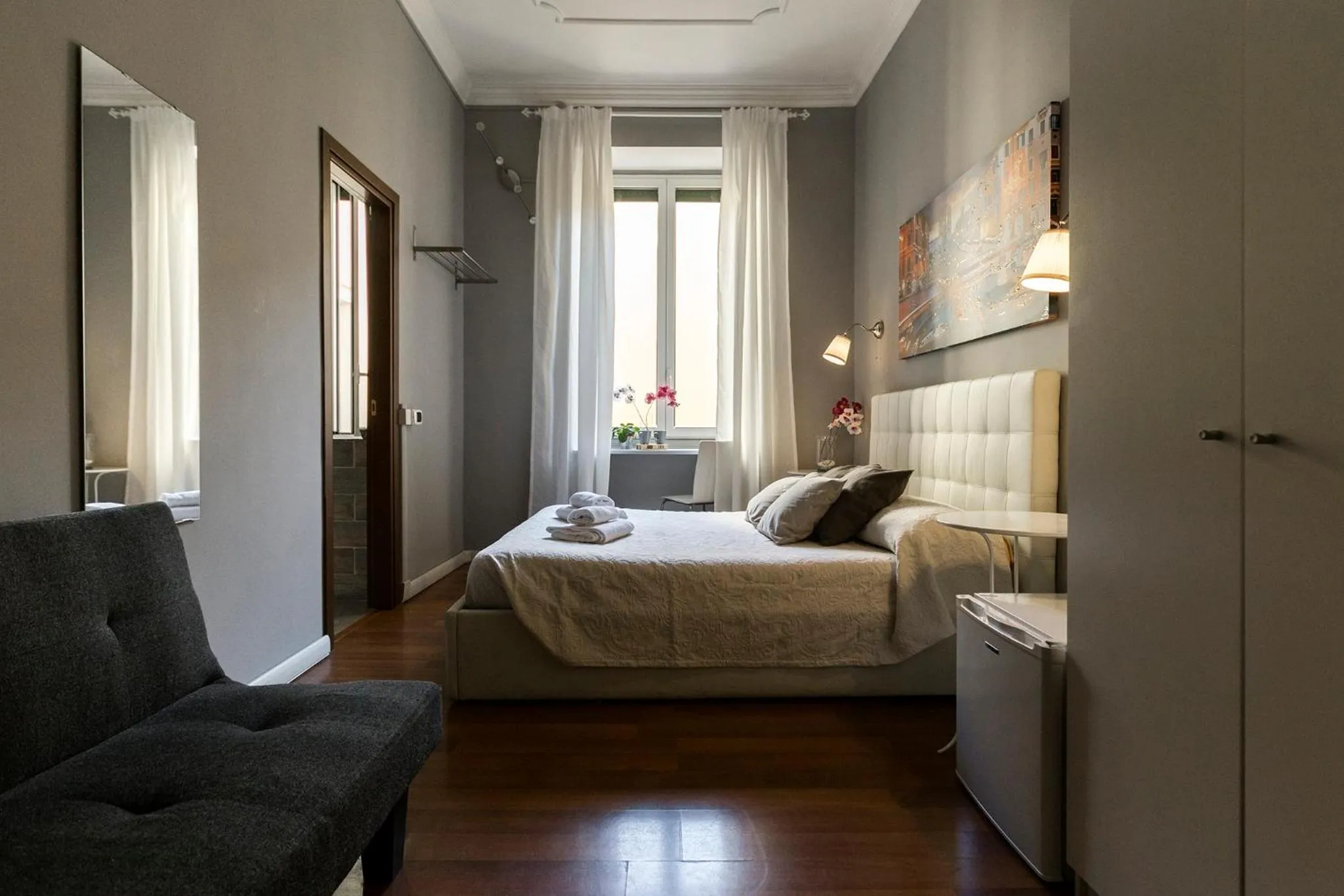 Photo of the whole room, Bed in Dulcis In Fundo b&b