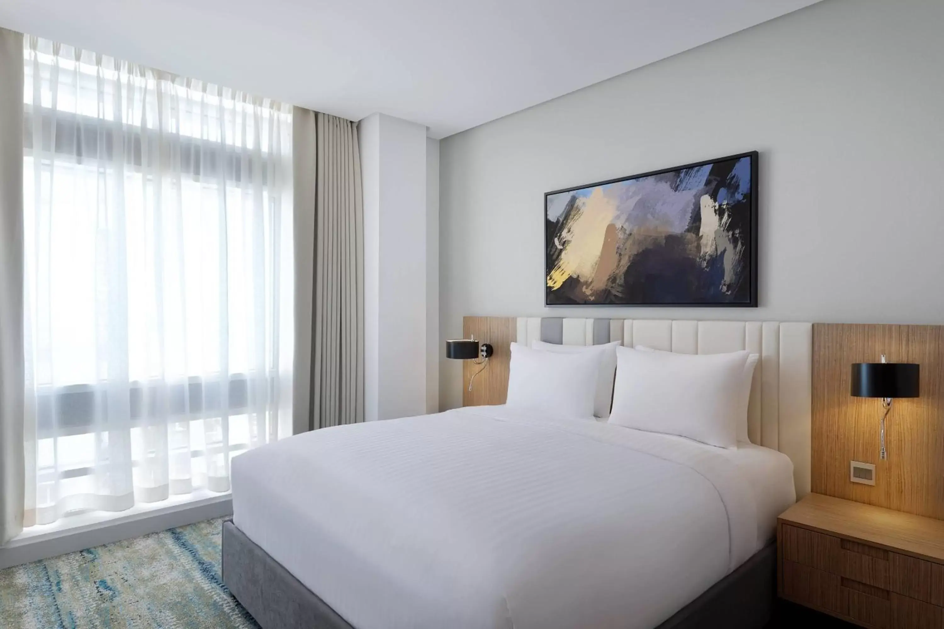Bedroom, Bed in Residence Inn by Marriott Al Jaddaf