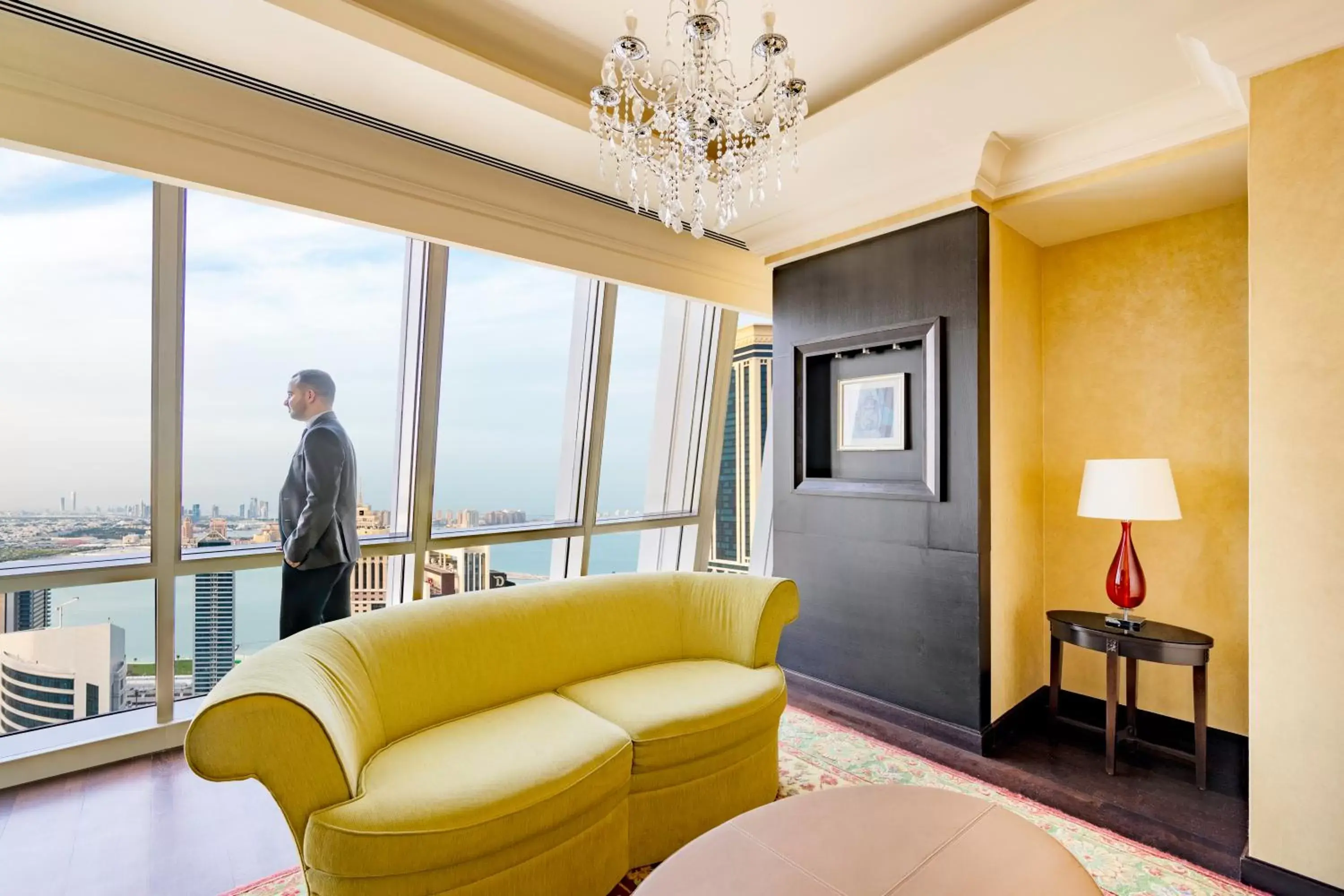 Bedroom, Seating Area in Marriott Marquis City Center Doha Hotel