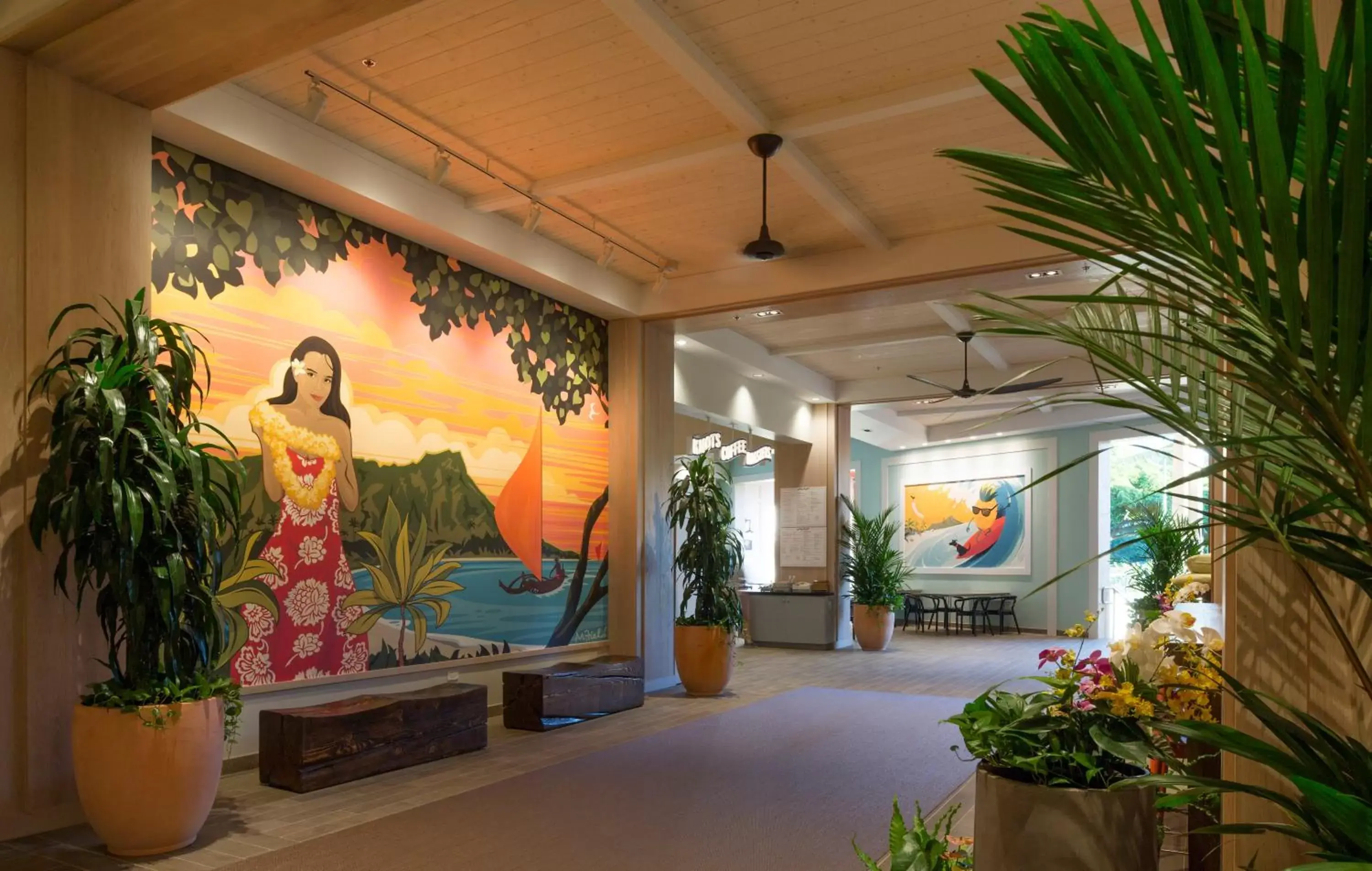 Lobby or reception in Queen Kapiolani Hotel