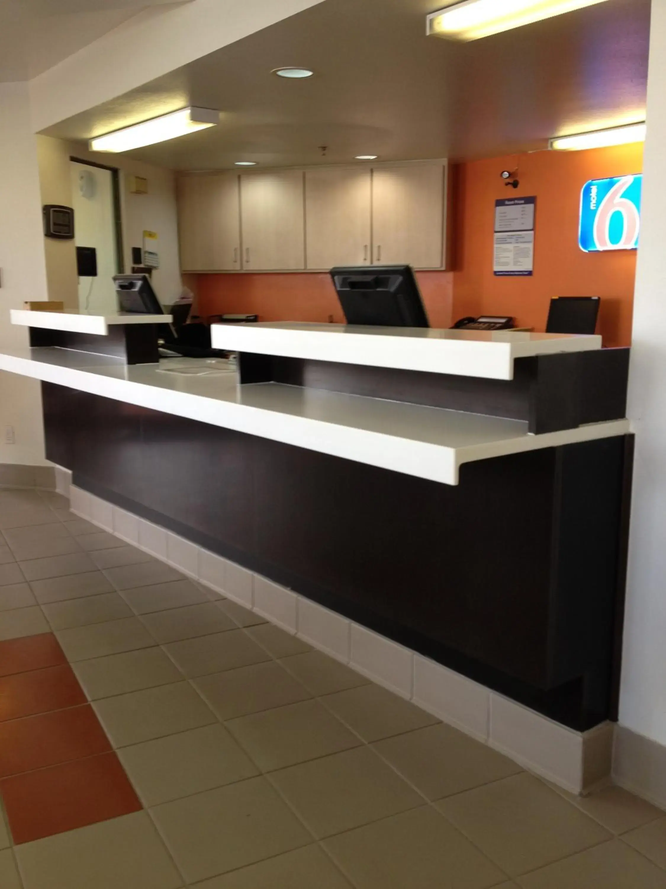 Lobby or reception, Lobby/Reception in Motel 6-Brownsville, TX North
