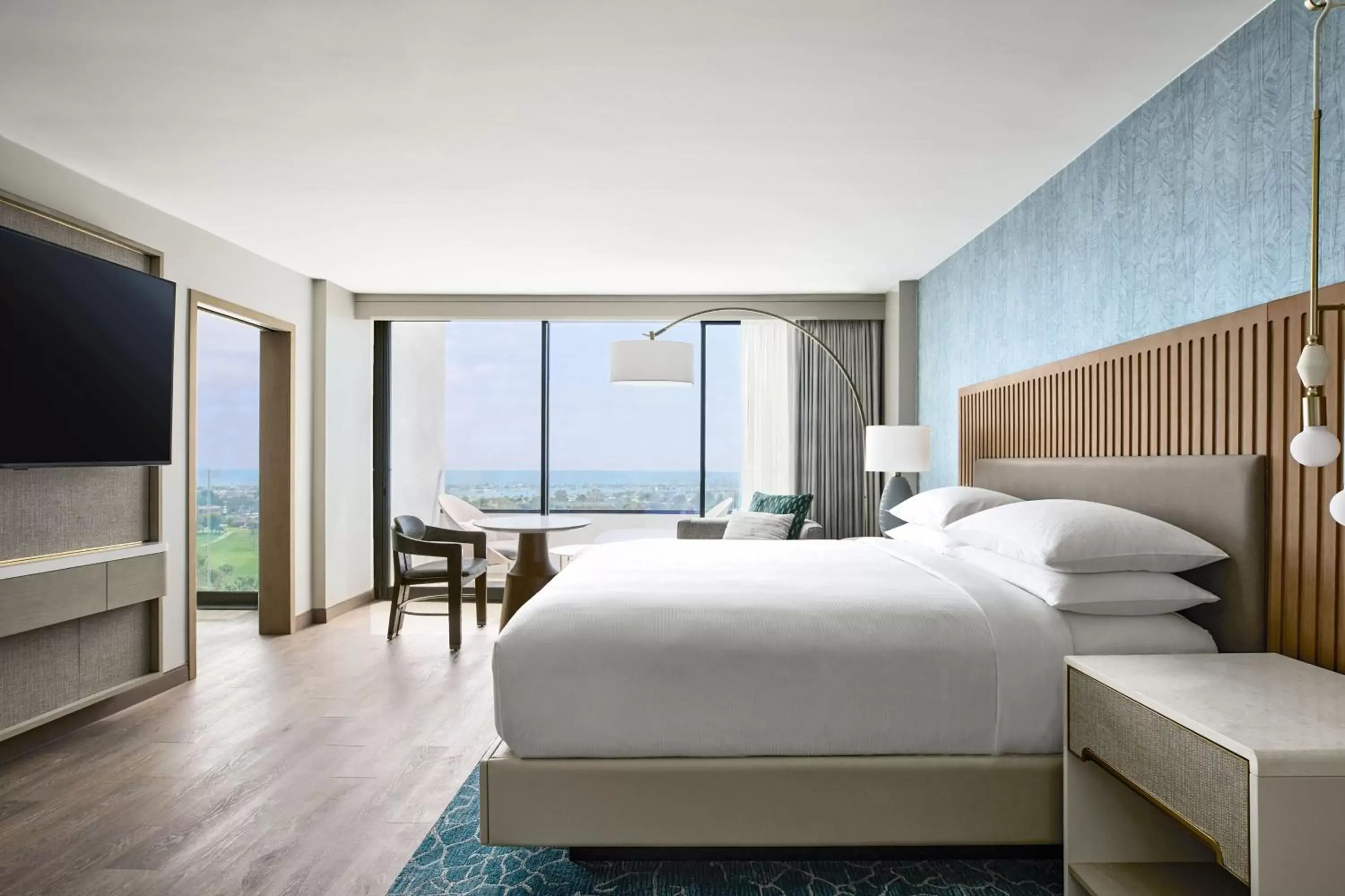 Bedroom in VEA Newport Beach, a Marriott Resort & Spa