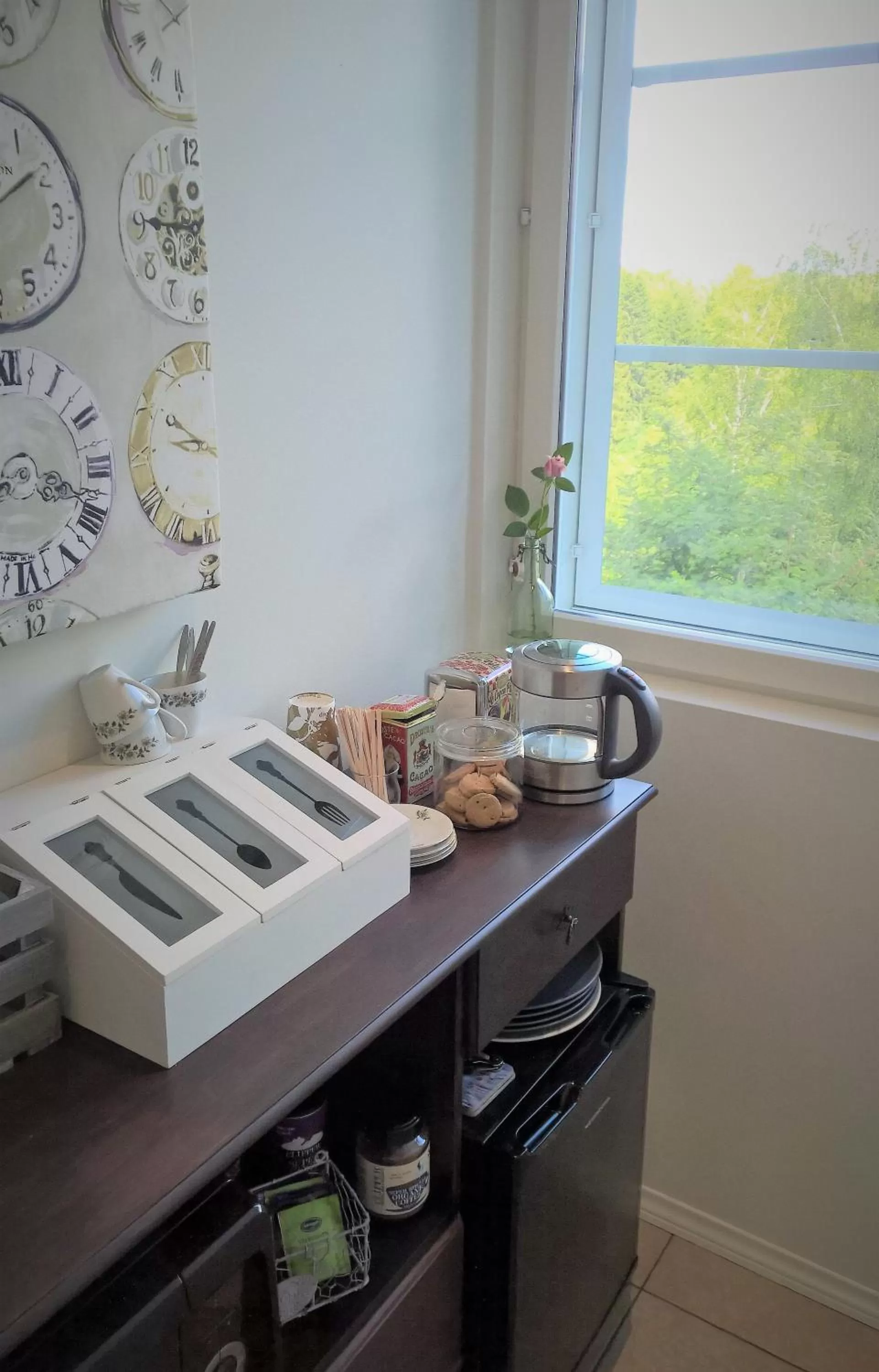 Coffee/tea facilities in Villa Jokivarsi Bed & Breakfast