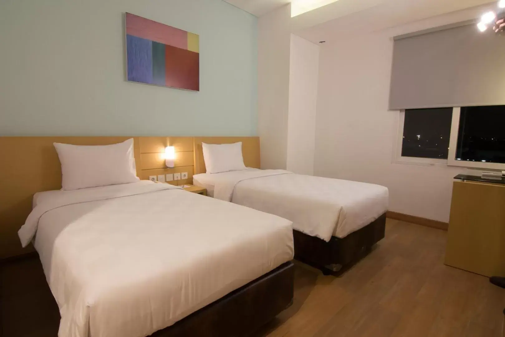 Deluxe Twin Room in Hotel 88 Kopo Bandung By WH Deluxe Twin Room in Hotel 88 Kopo Bandung By WH