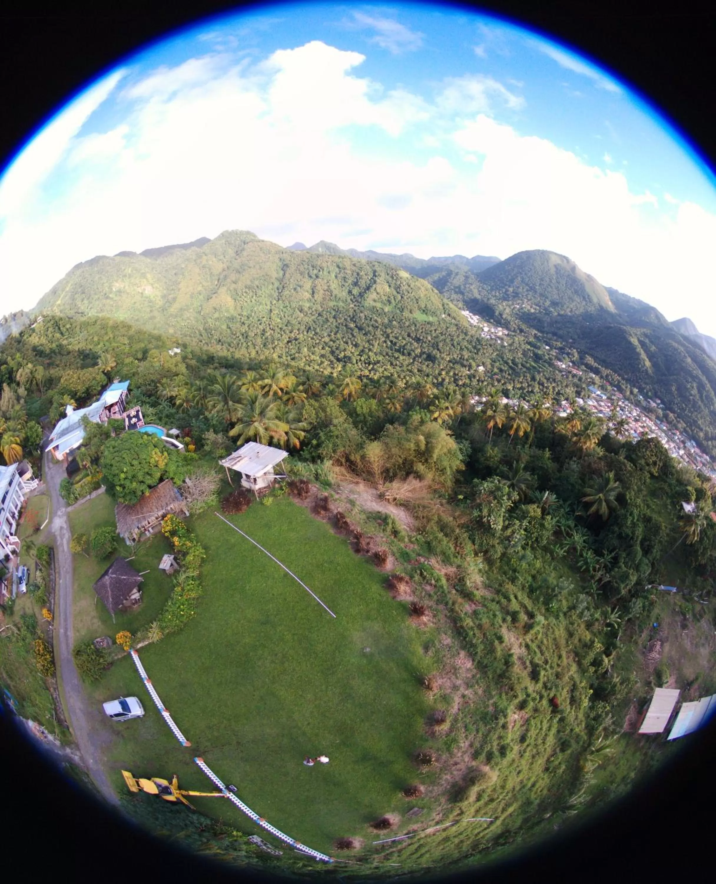 Bird's eye view in La Haut Resort