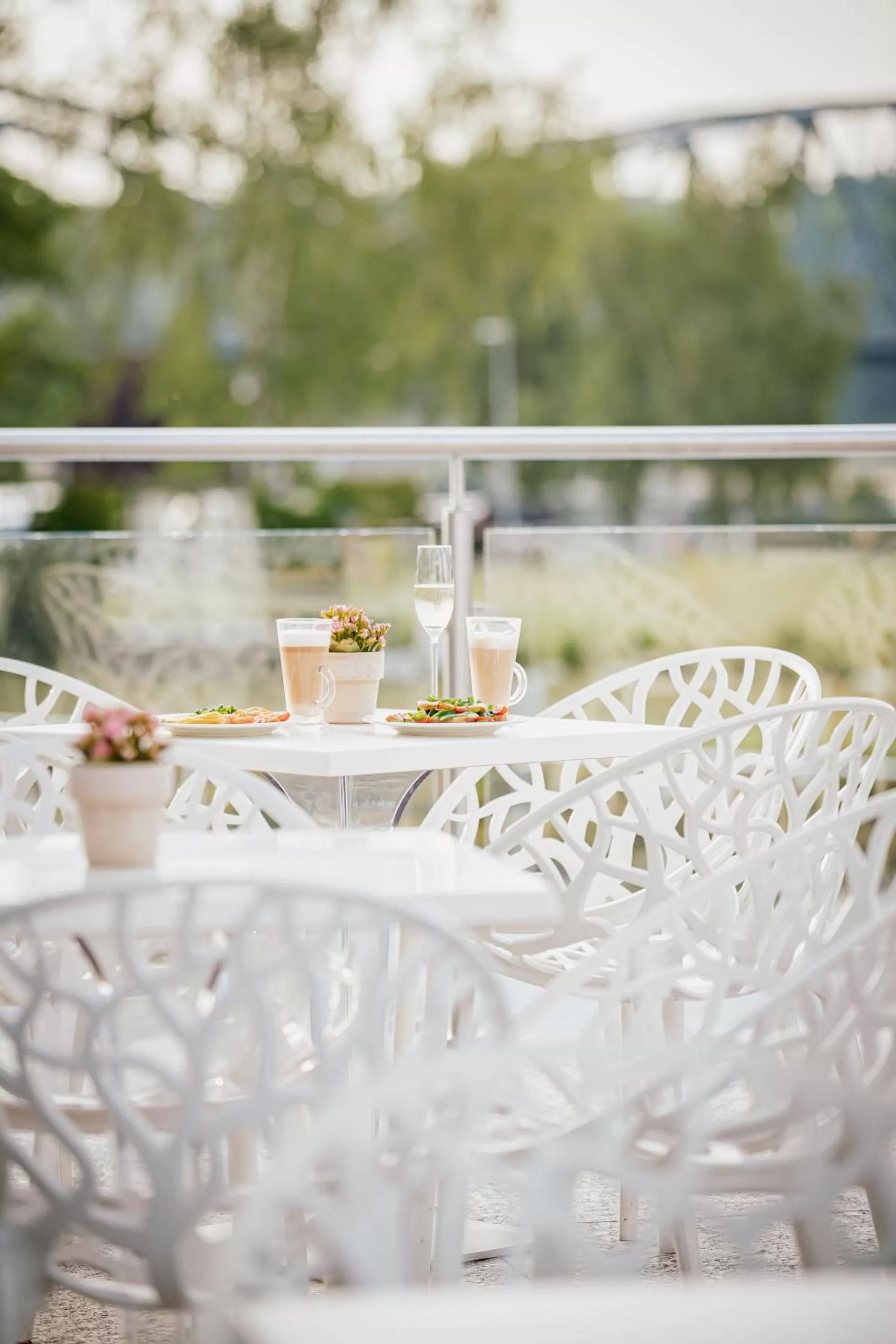 Balcony/Terrace in Copernicus Toruń Hotel