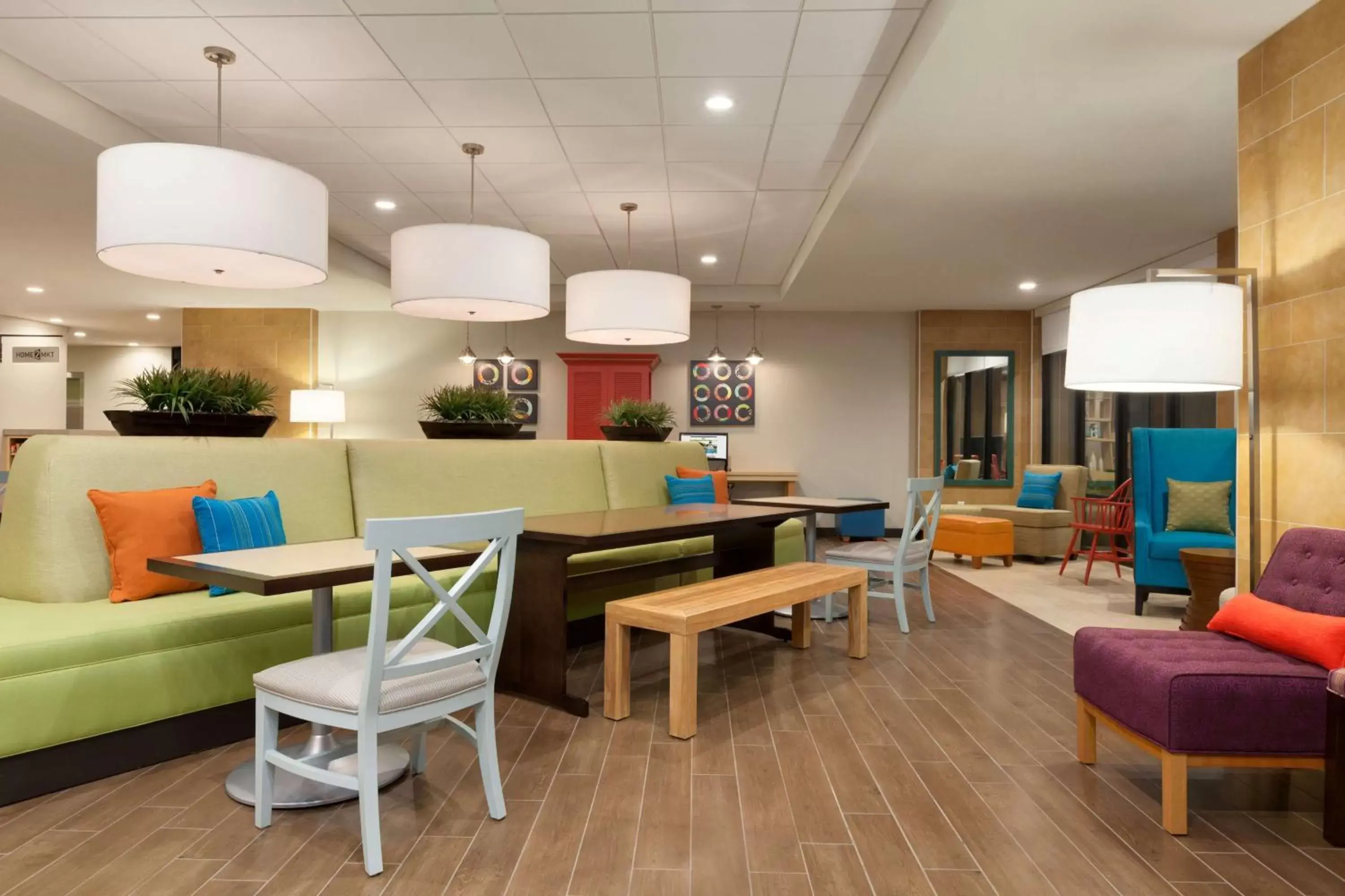 Lobby or reception in Home2 Suites By Hilton Oklahoma City Quail Springs Lobby or reception in Home2 Suites By Hilton Oklahoma City Quail Springs