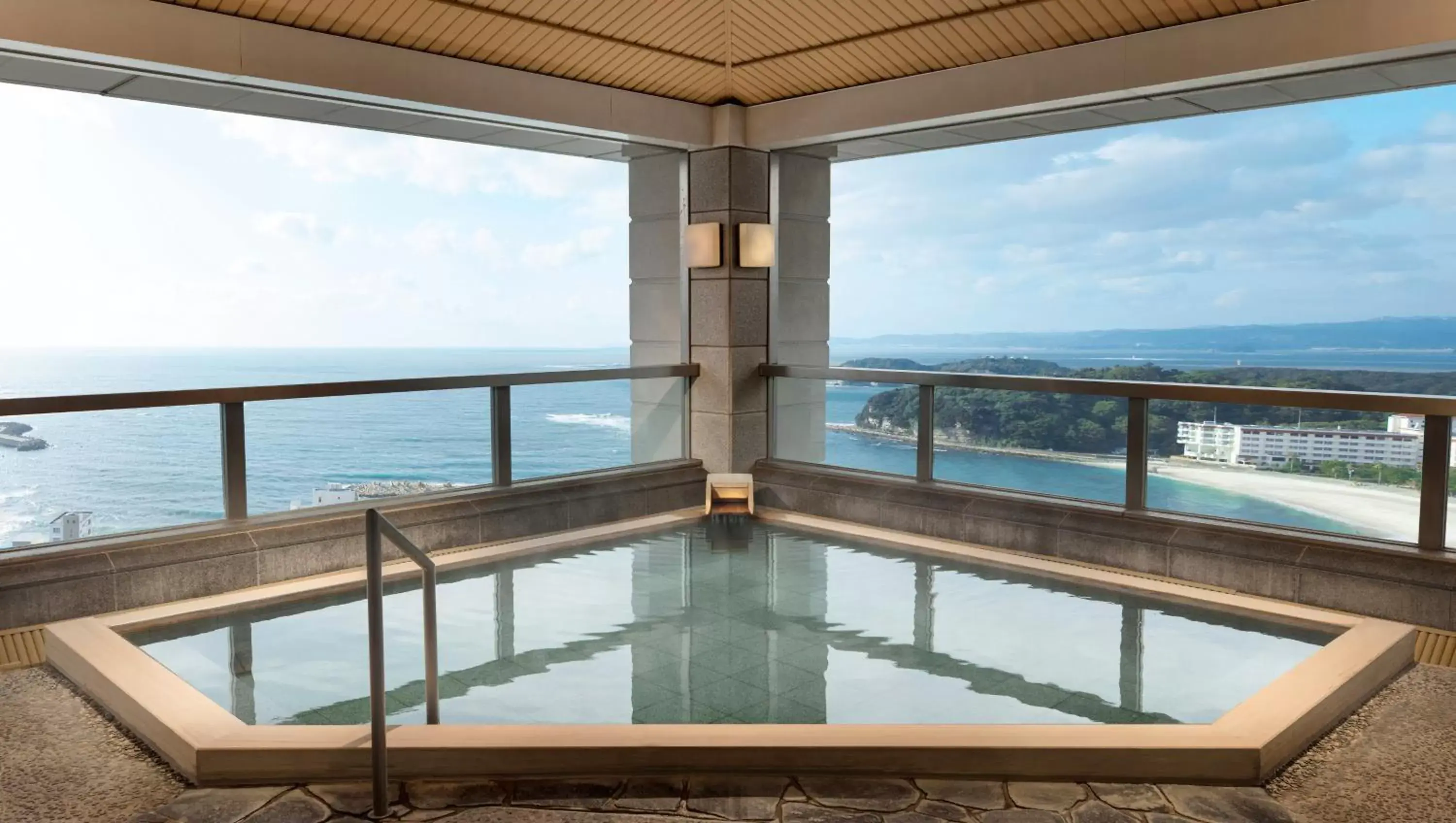 Hot Spring Bath in Nanki-Shirahama Marriott Hotel