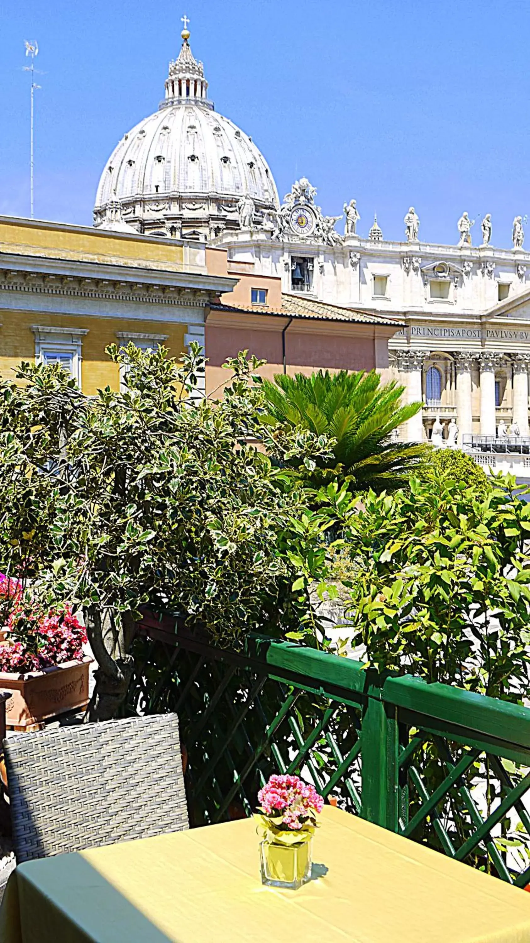 Balcony/Terrace in Residenza Paolo VI