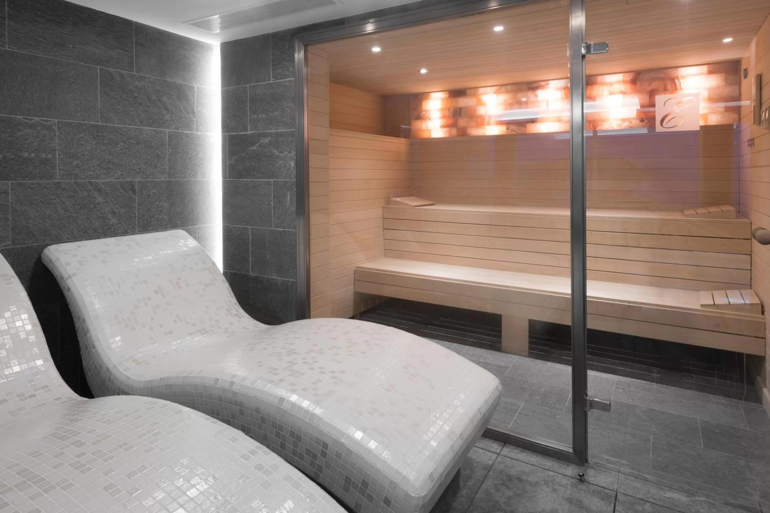 Sauna, Bed in Elba Sunset Mallorca Thalasso Spa