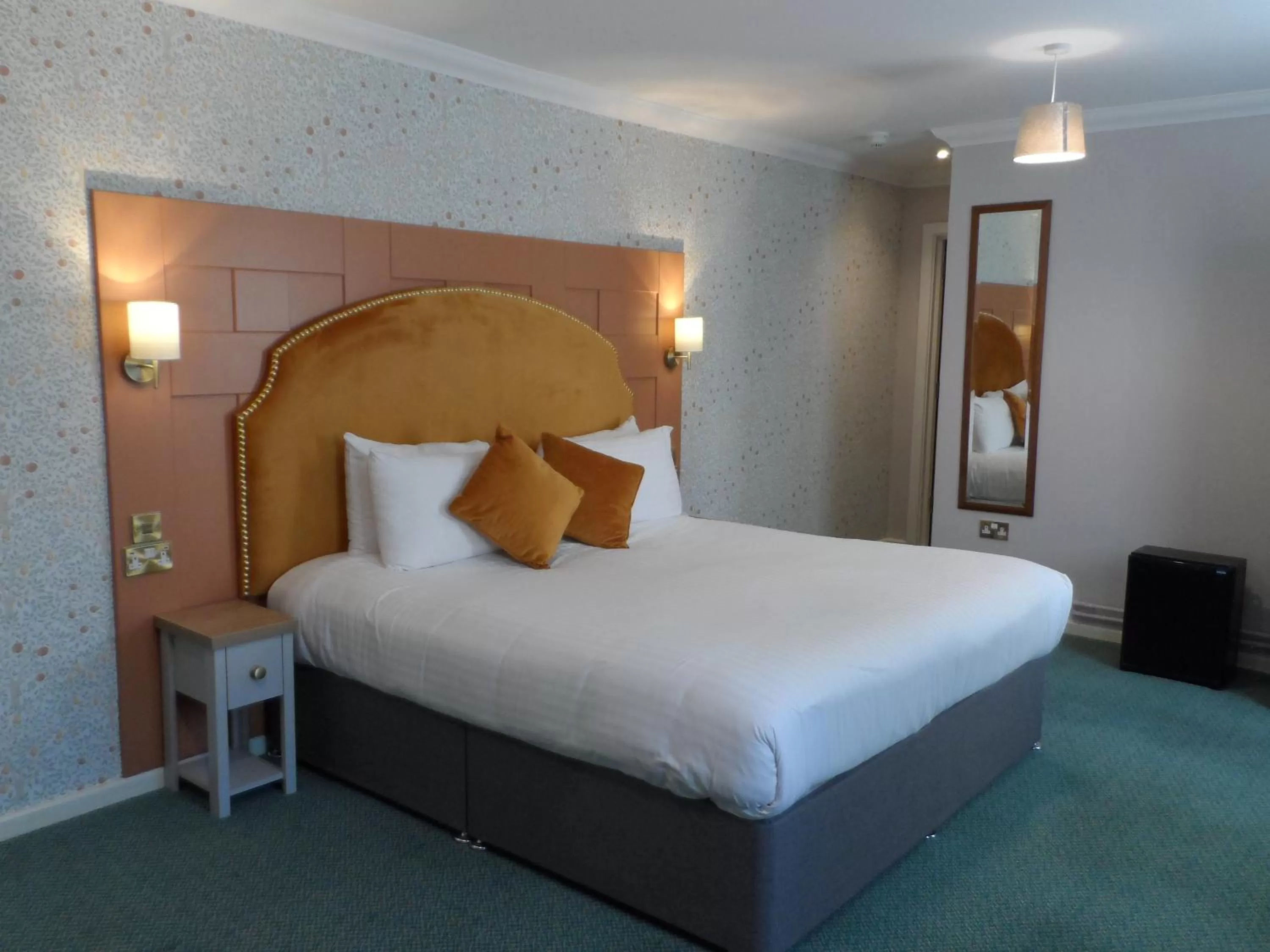 Bed in Stanton House Hotel