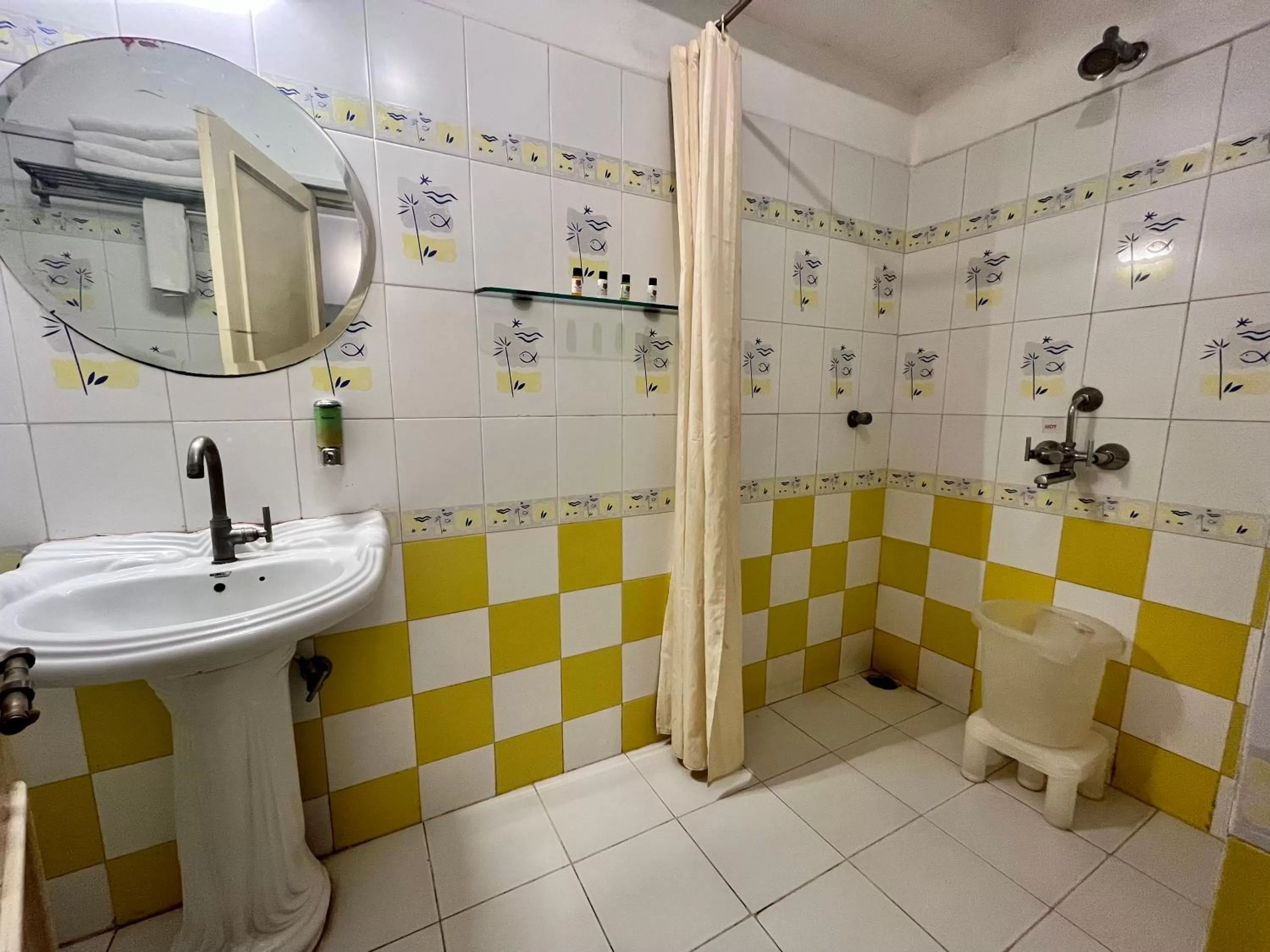 Shower in Hotel The Tiger