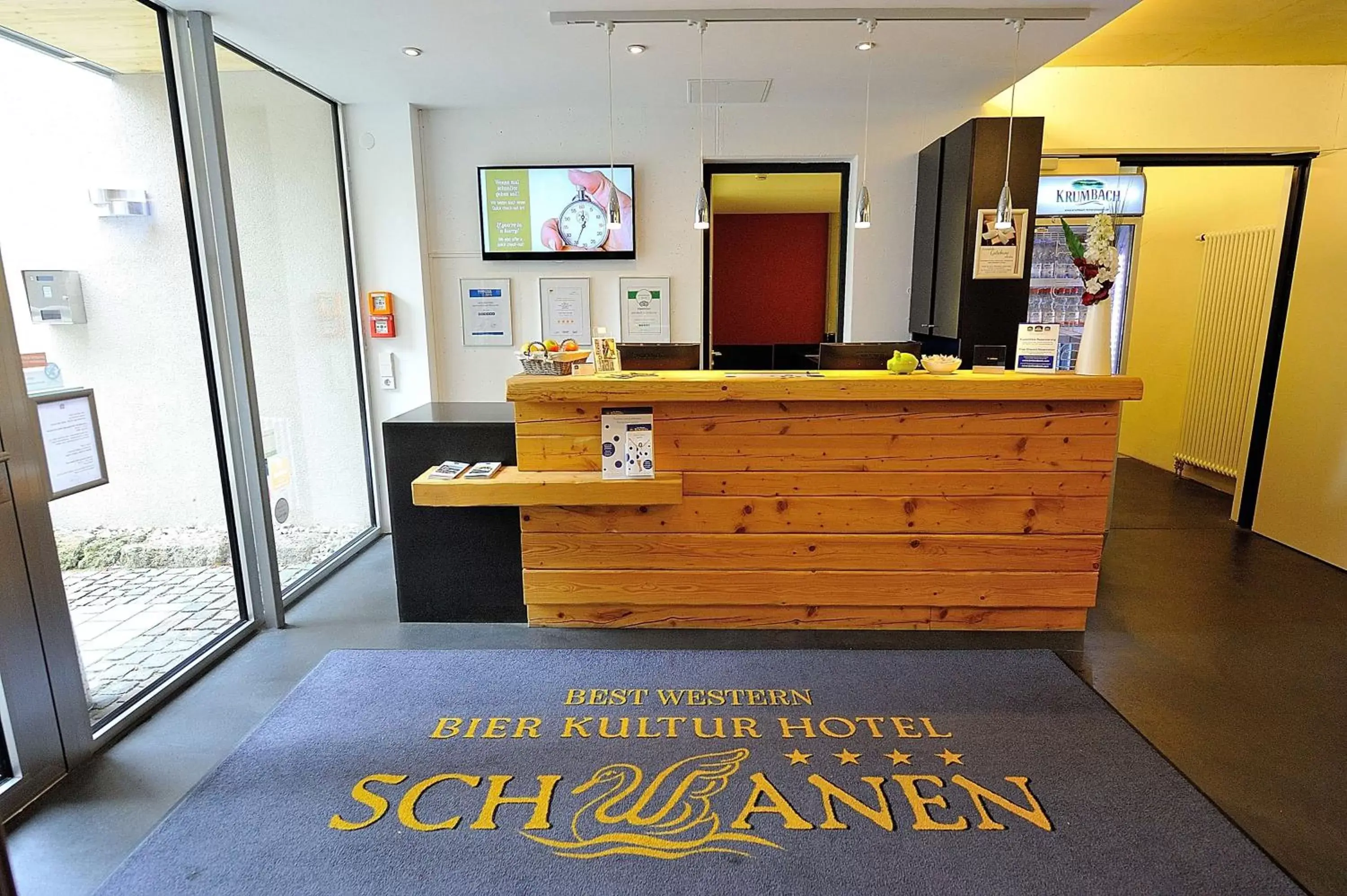 Lobby or reception, Lobby/Reception in Best Western Plus BierKulturHotel Schwanen