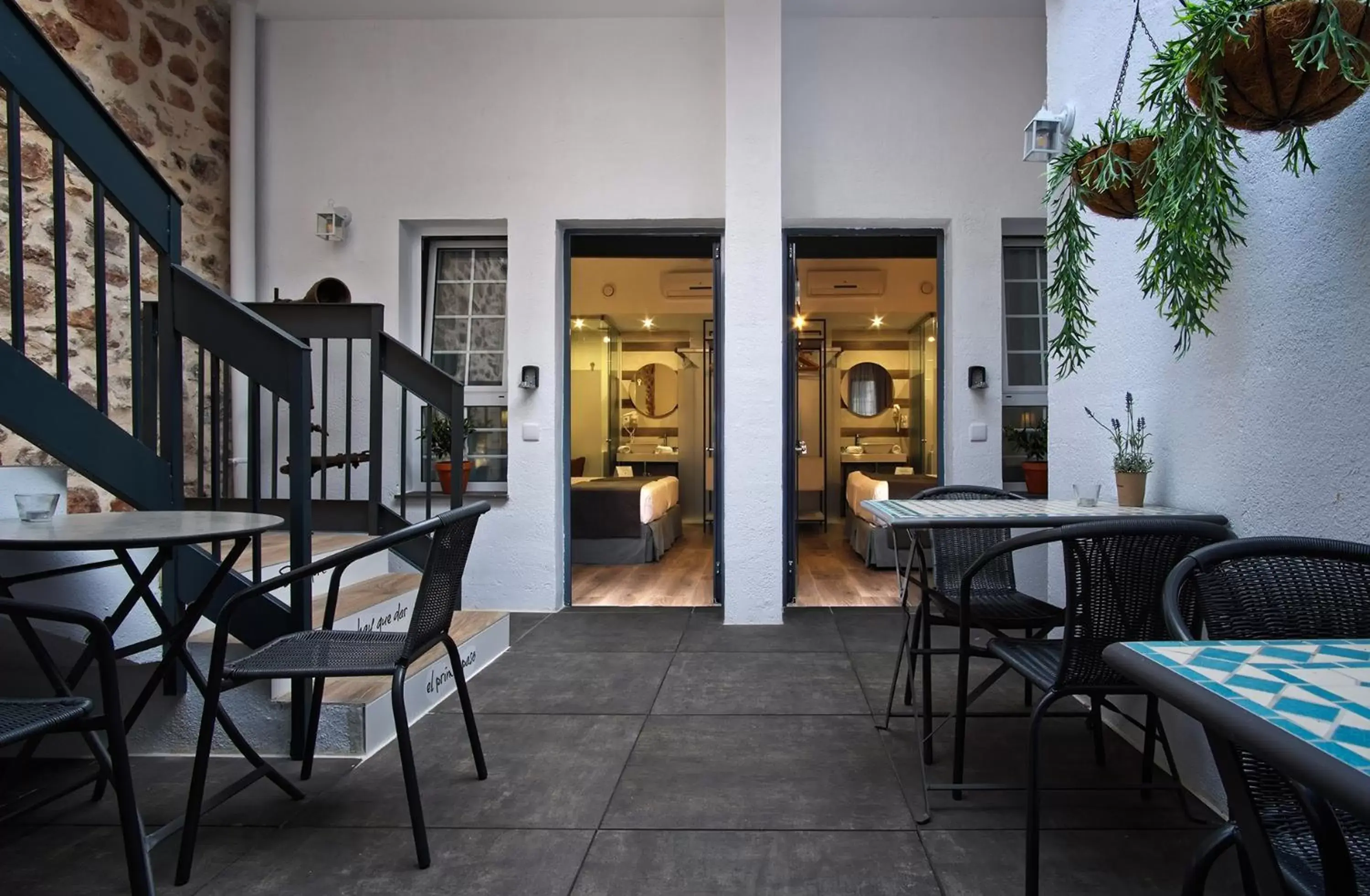 Patio in Soléa House Hotel Boutique