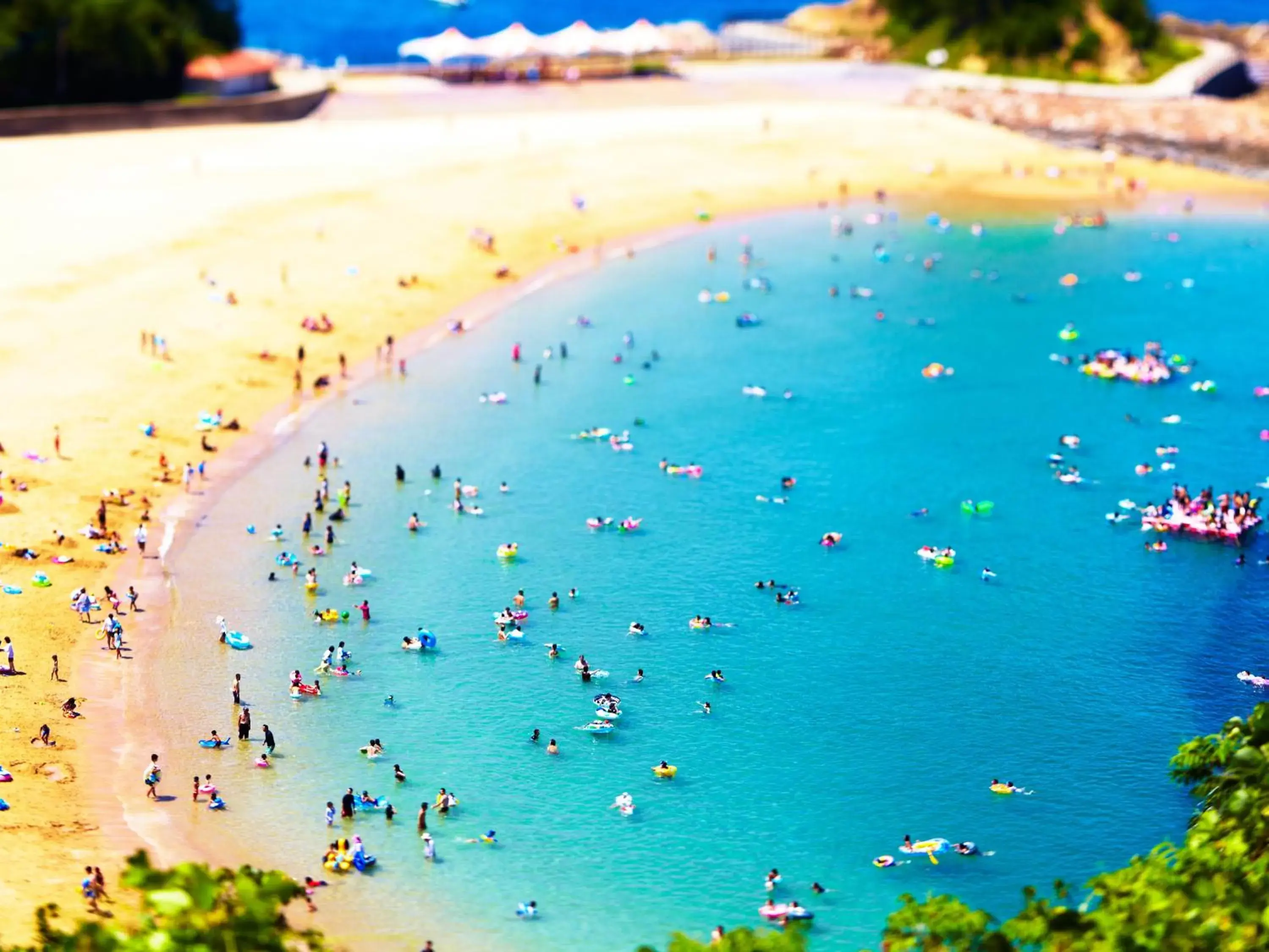 Beach, Swimming Pool in i + Land Nagasaki