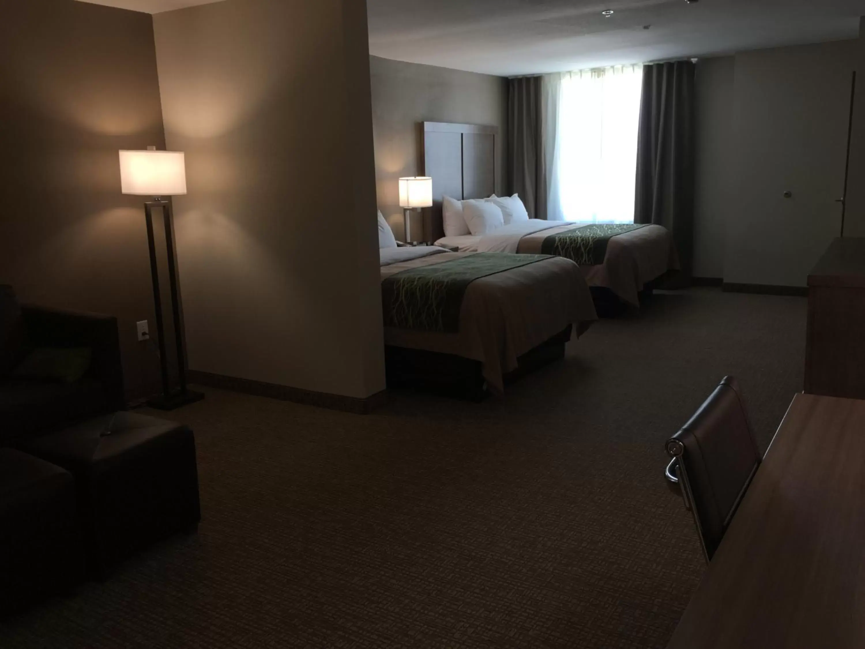 Bed in Comfort Inn & Suites Snyder