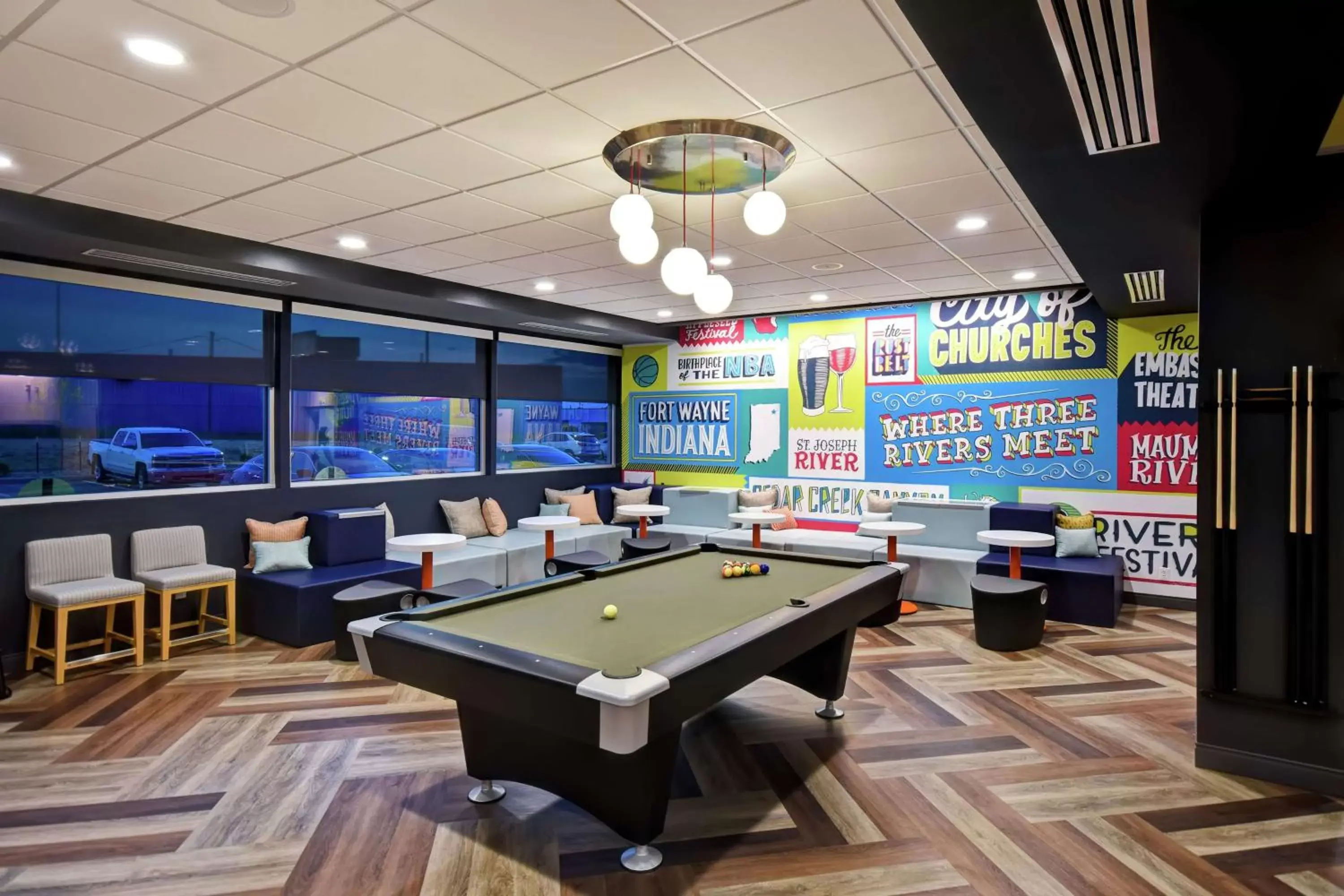 Lobby or reception in Tru By Hilton Fort Wayne Lobby or reception in Tru By Hilton Fort Wayne