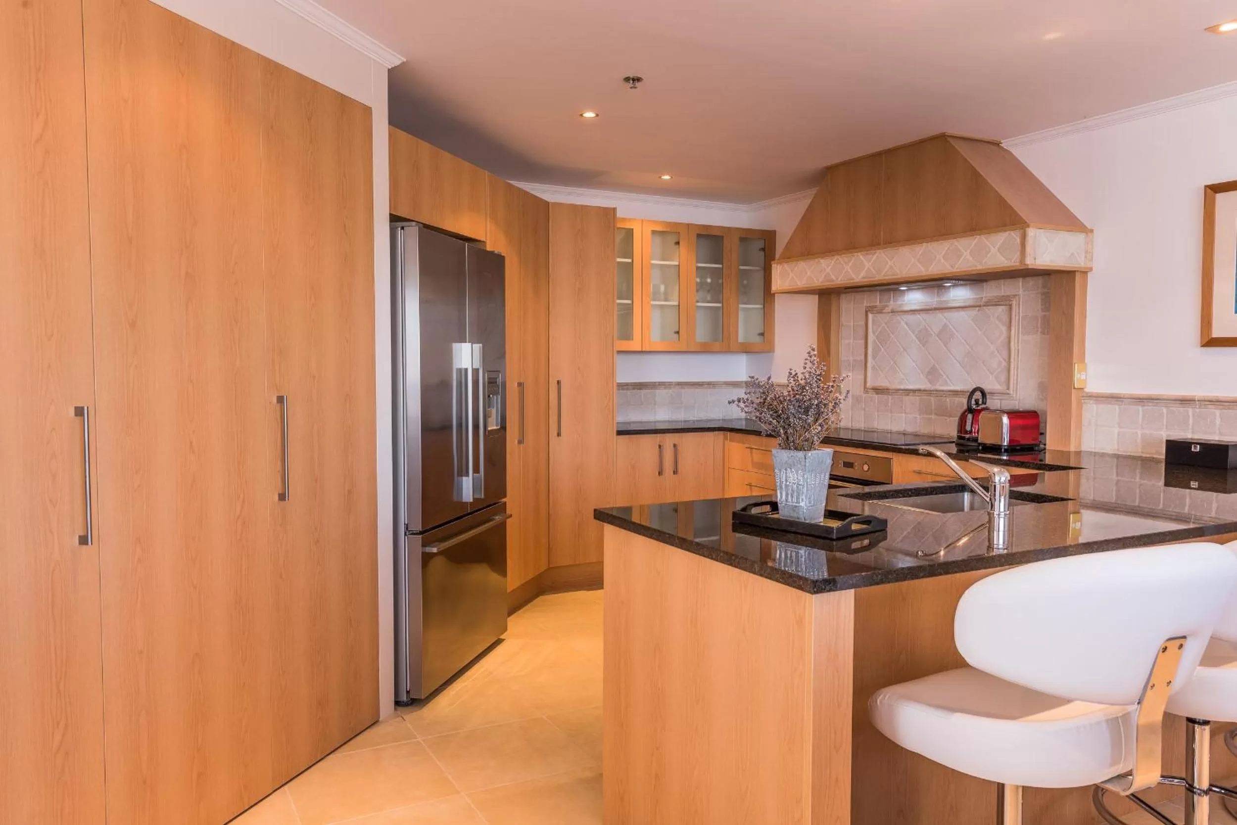 Kitchen or kitchenette in Fino Hotel & Suites