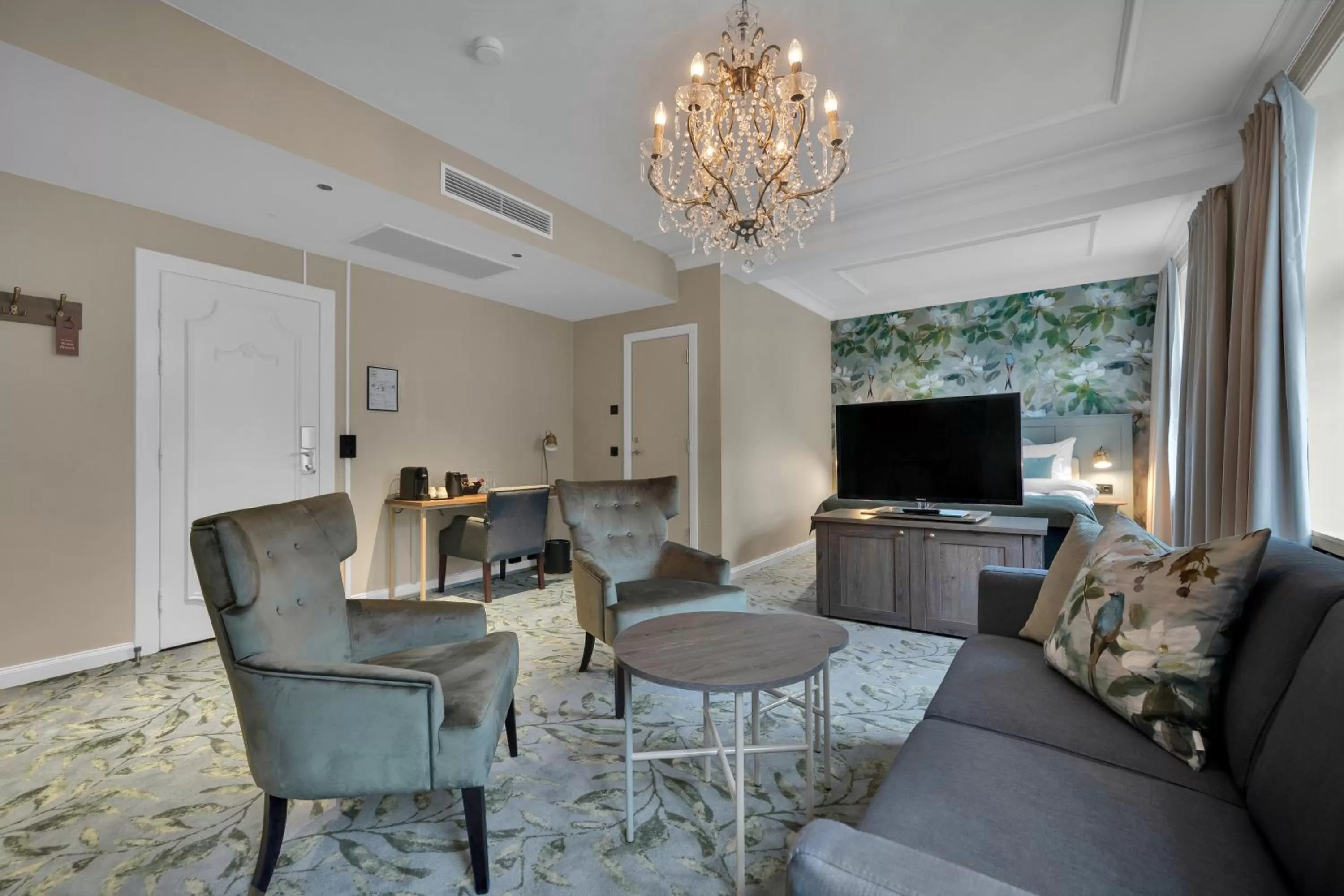 Seating area in Home Hotel Gabelshus