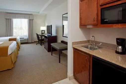 Kitchen or kitchenette, Kitchen/Kitchenette in Holiday Inn Express Texas City, an IHG Hotel