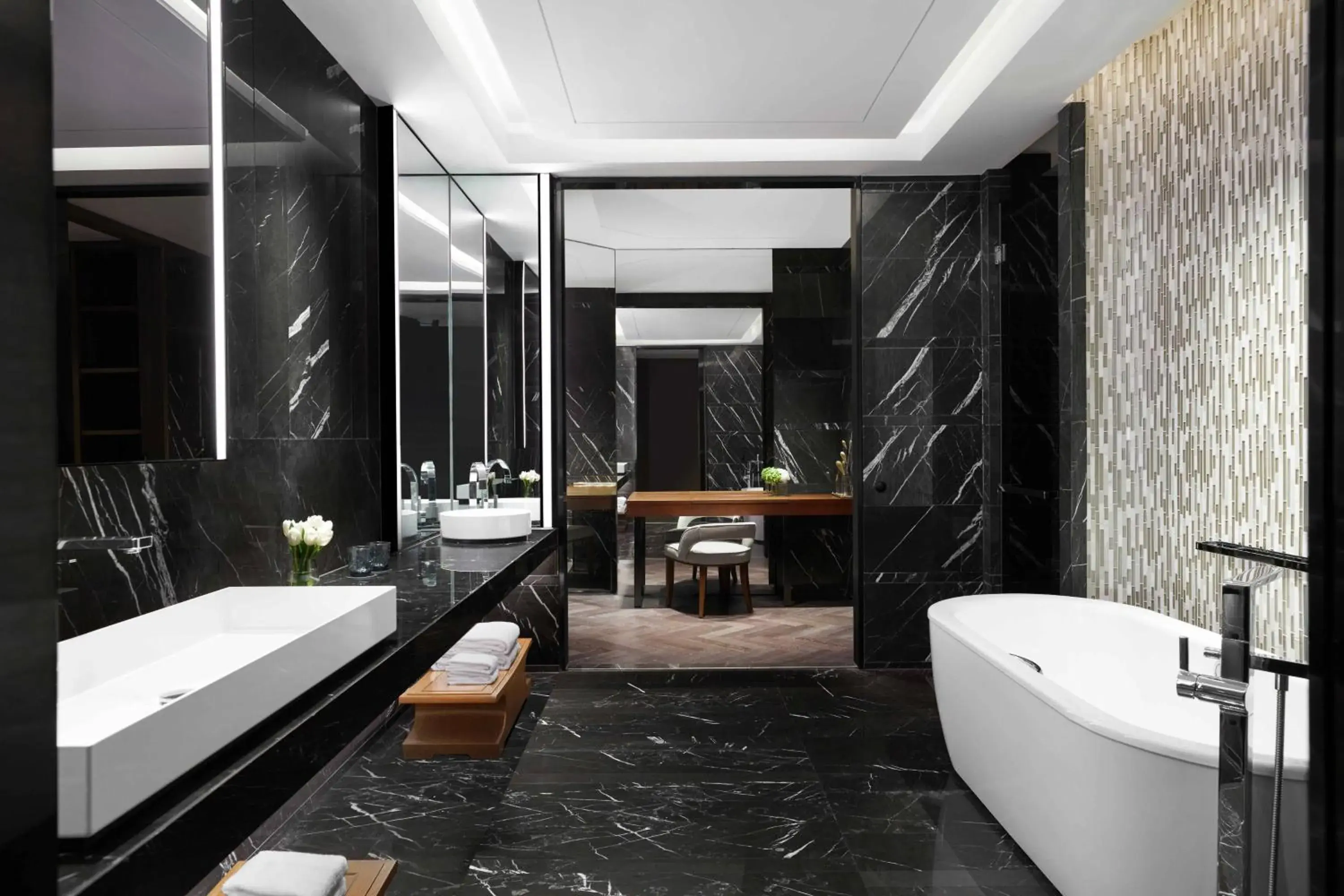 Bathroom in Marriott Nanjing South Hotel