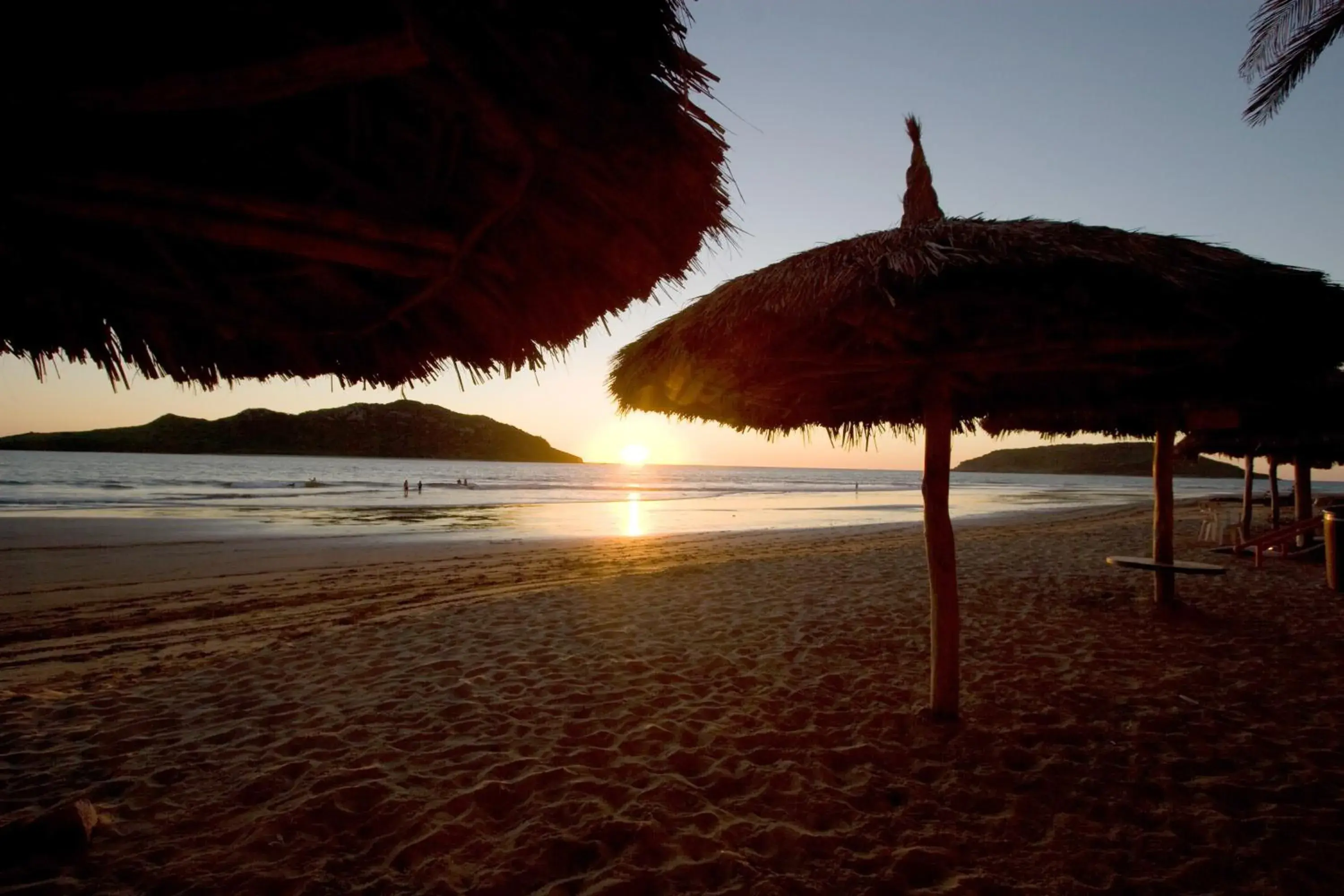 Sunset, Natural Landscape in Las Flores Beach Resort