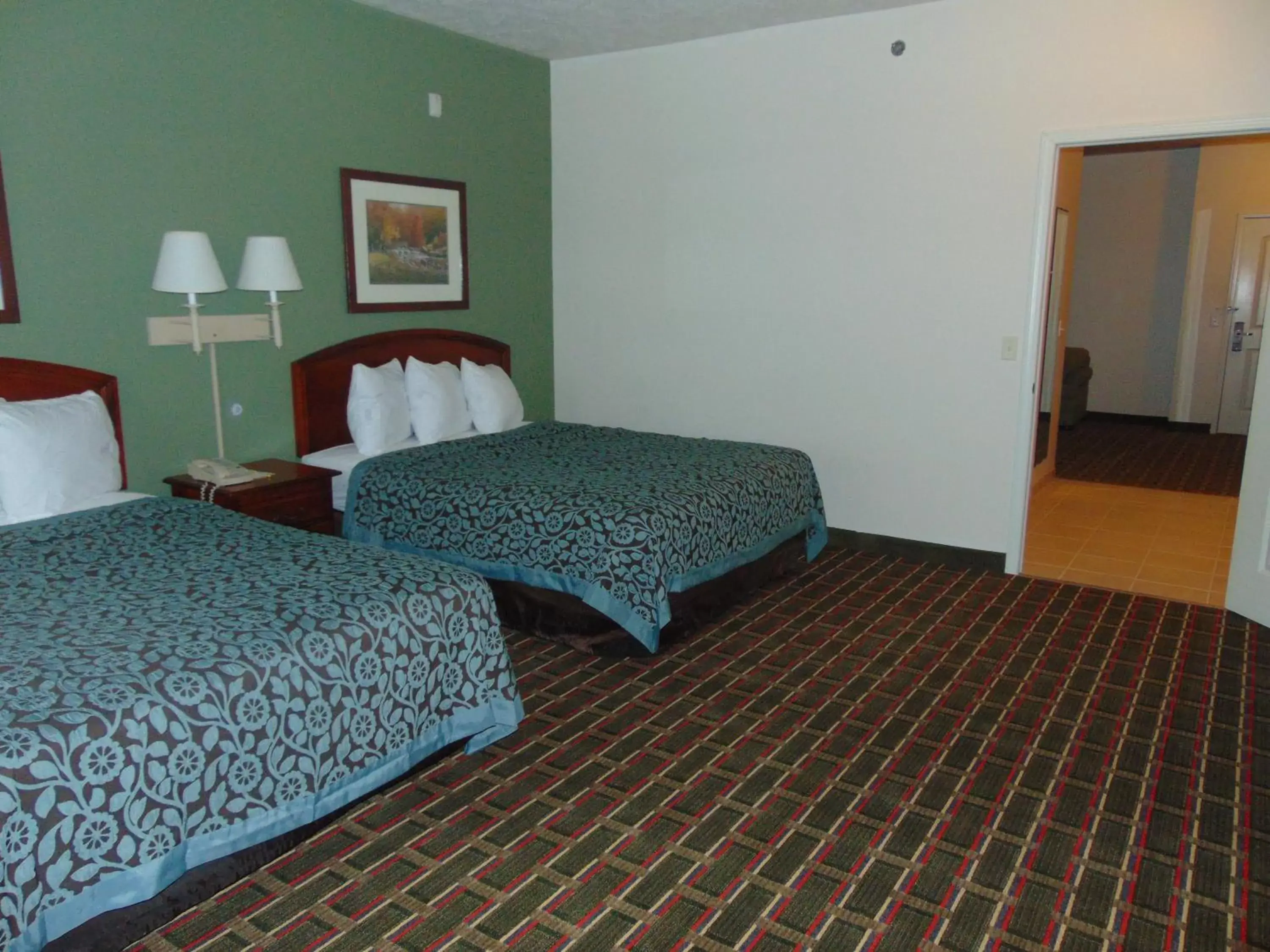 Bedroom, Bed in Days Inn by Wyndham Pentwater