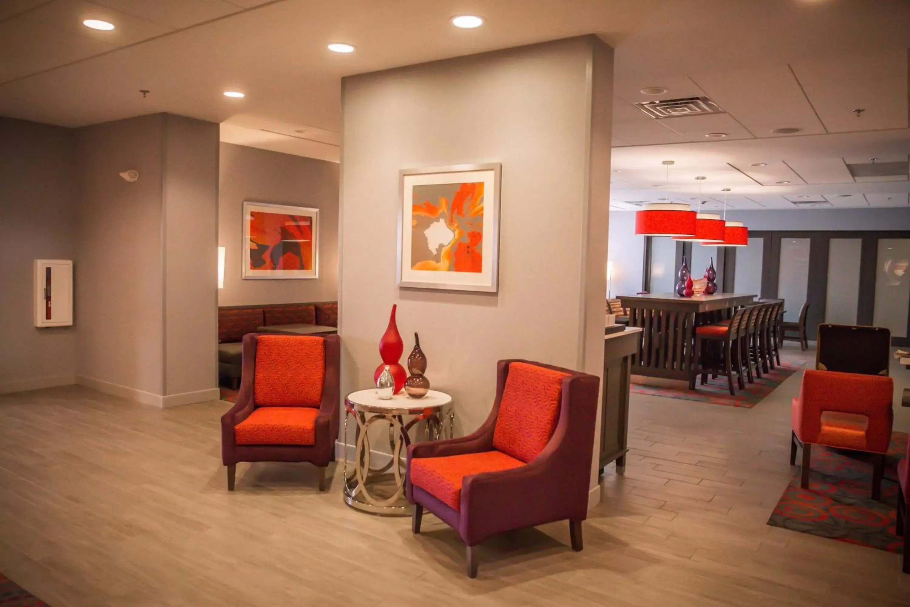 Lobby or reception, Lobby/Reception in Hampton Inn-Pontiac