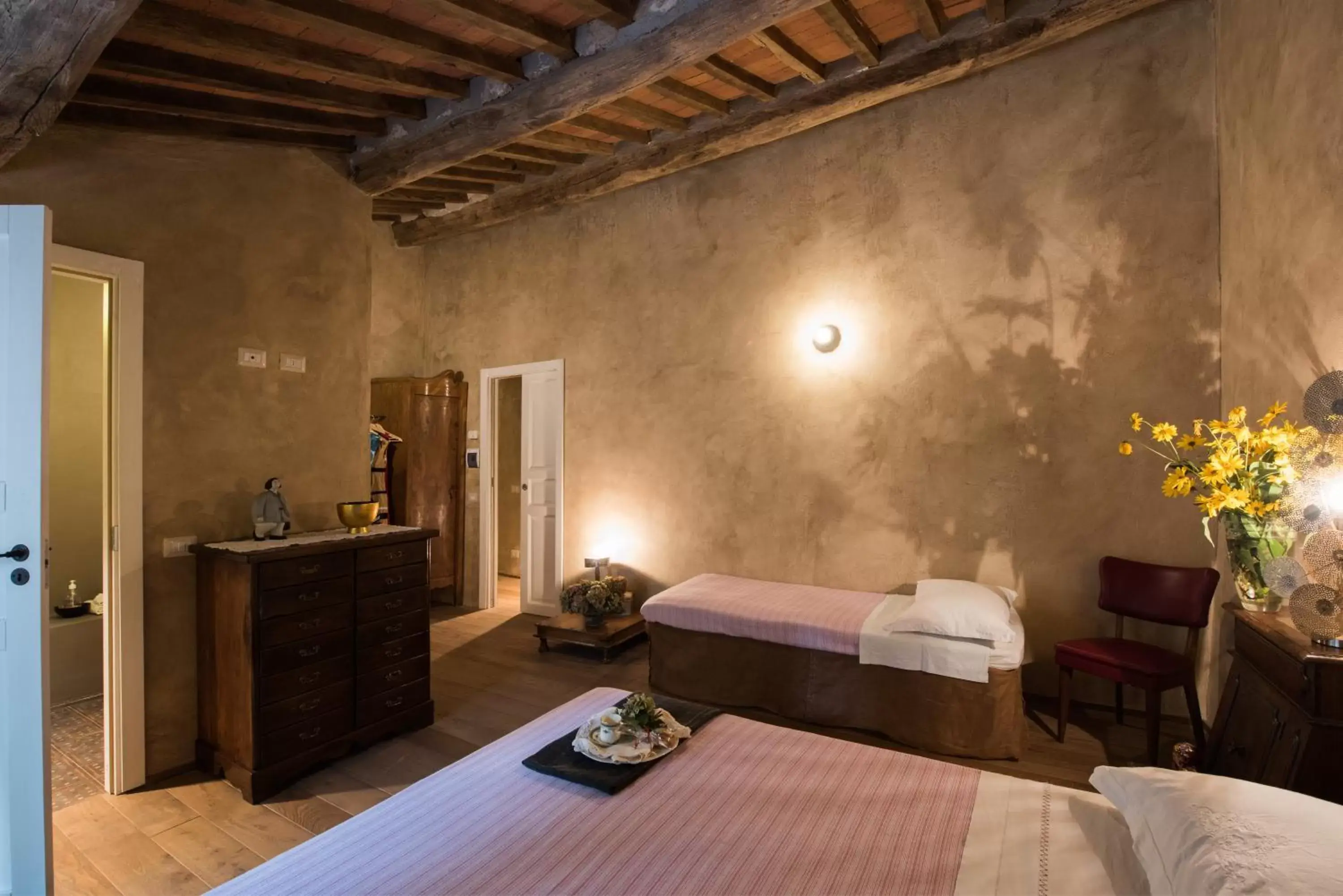 Bed in B&B Podere Camaiano